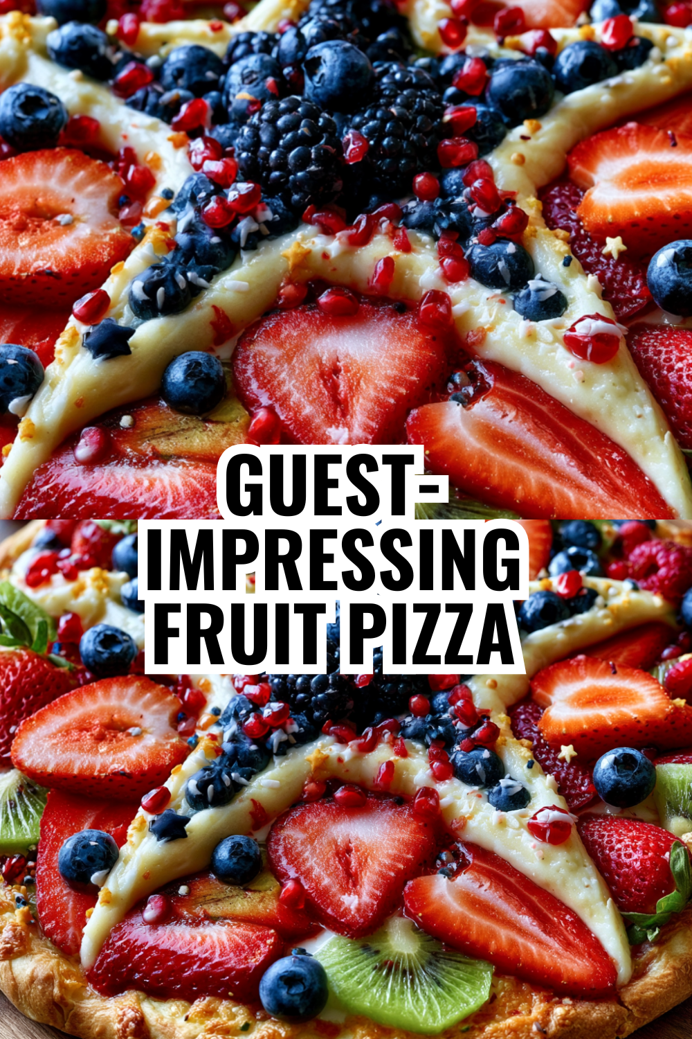 Dessert for Fourth of July: Easy Fruit Pizza with Premade Cookie Dough