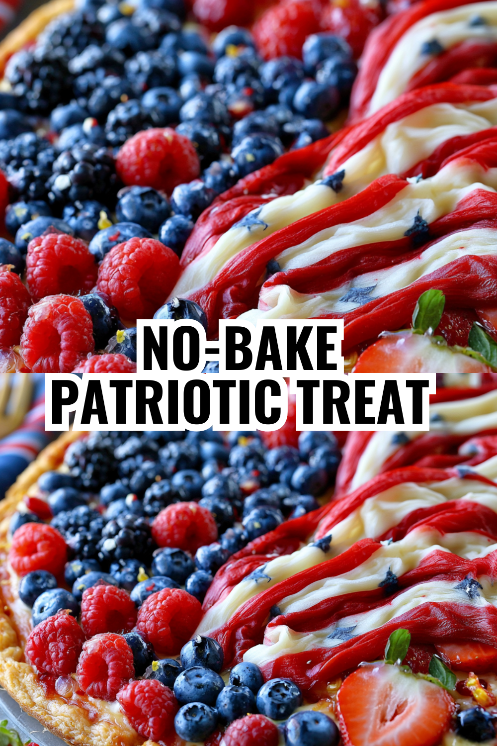 Sheet Pan Patriotic Fruit Pizza — Feeds 12+ People Easily