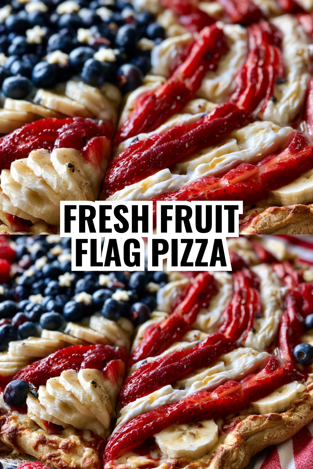 Patriotic Dessert Ideas: Flag Fruit Pizza Your Kids Will Love