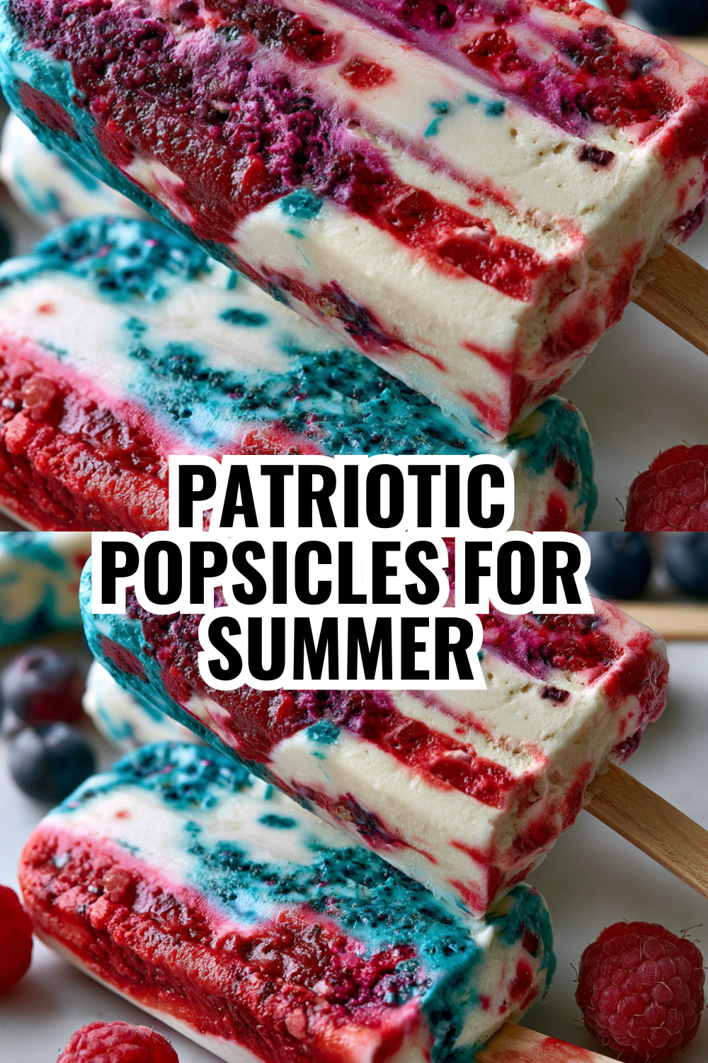 Patriotic Popsicles Recipe — Perfect for Fourth of July Cookouts & Potlucks