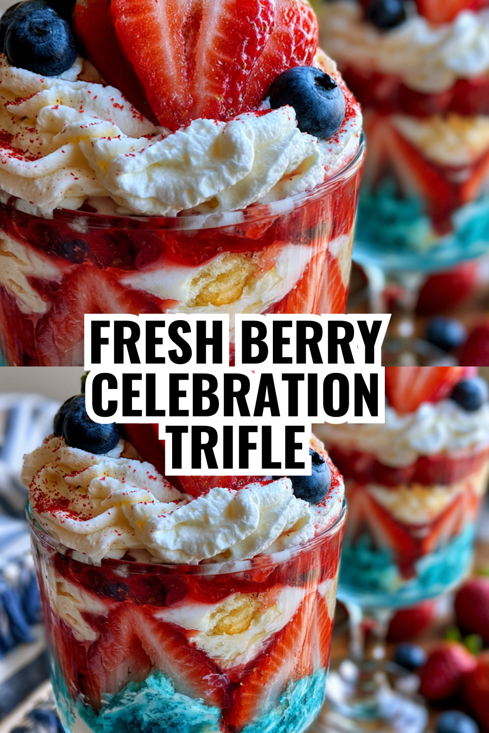 Patriotic Trifle with Pudding — The Dessert That Makes You Look Like a Pro