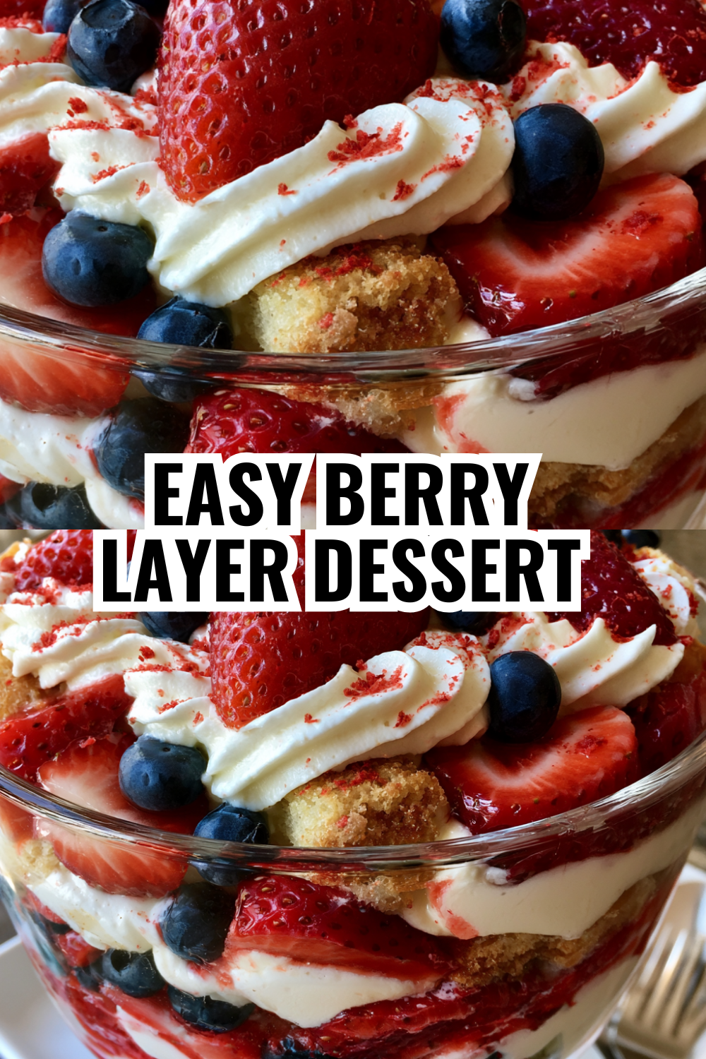 Patriotic Angel Food Cake Trifle — Make-Ahead Dessert for Holiday Entertaining