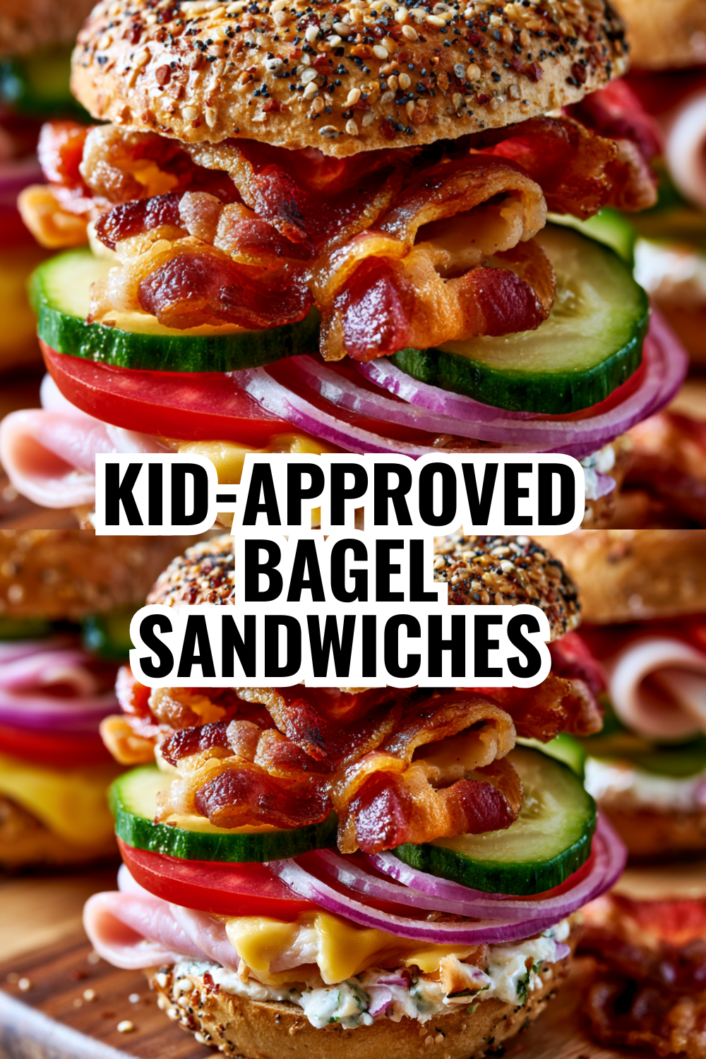 Kid-Approved Mini Bagel Sandwiches (Customizable for Any Picky Eater)