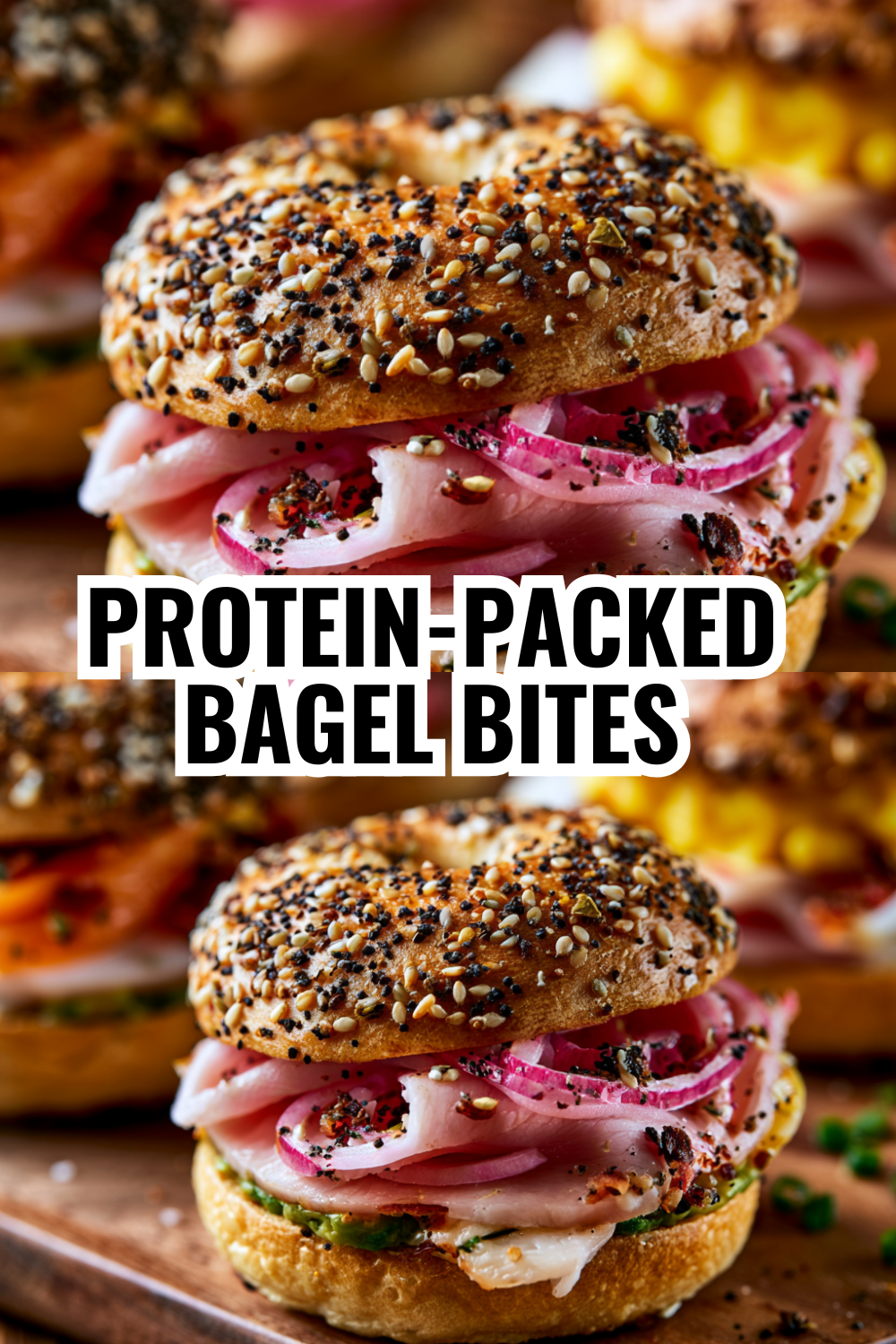 Protein-Packed Mini Bagel Bites — Healthy Lunchbox Recipe for School
