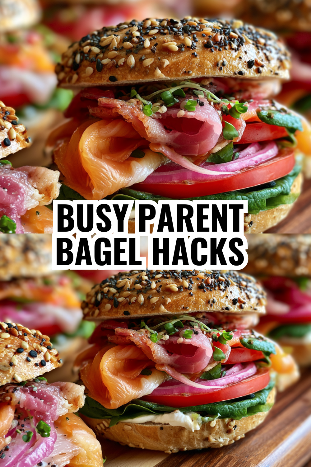 Busy Parent Bagel Hacks That Save Hours During Back to School