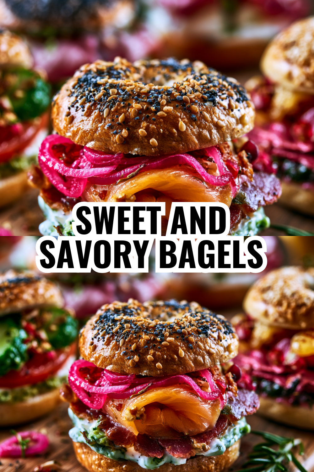 Sweet and Savory Mini Bagel Ideas (Breakfast to Dessert!)