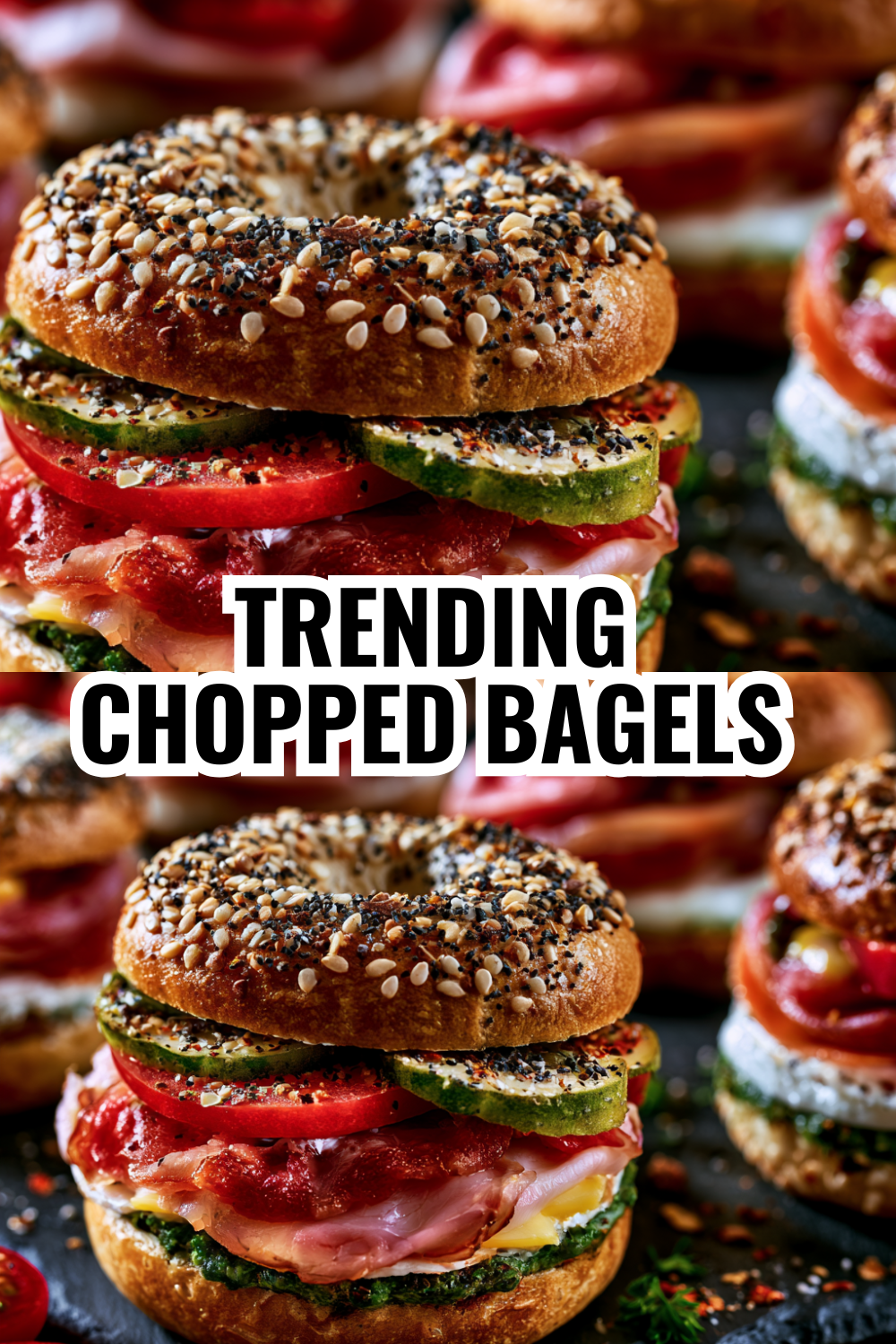 Trending Chopped Bagel Sandwiches Taking Over School Lunches