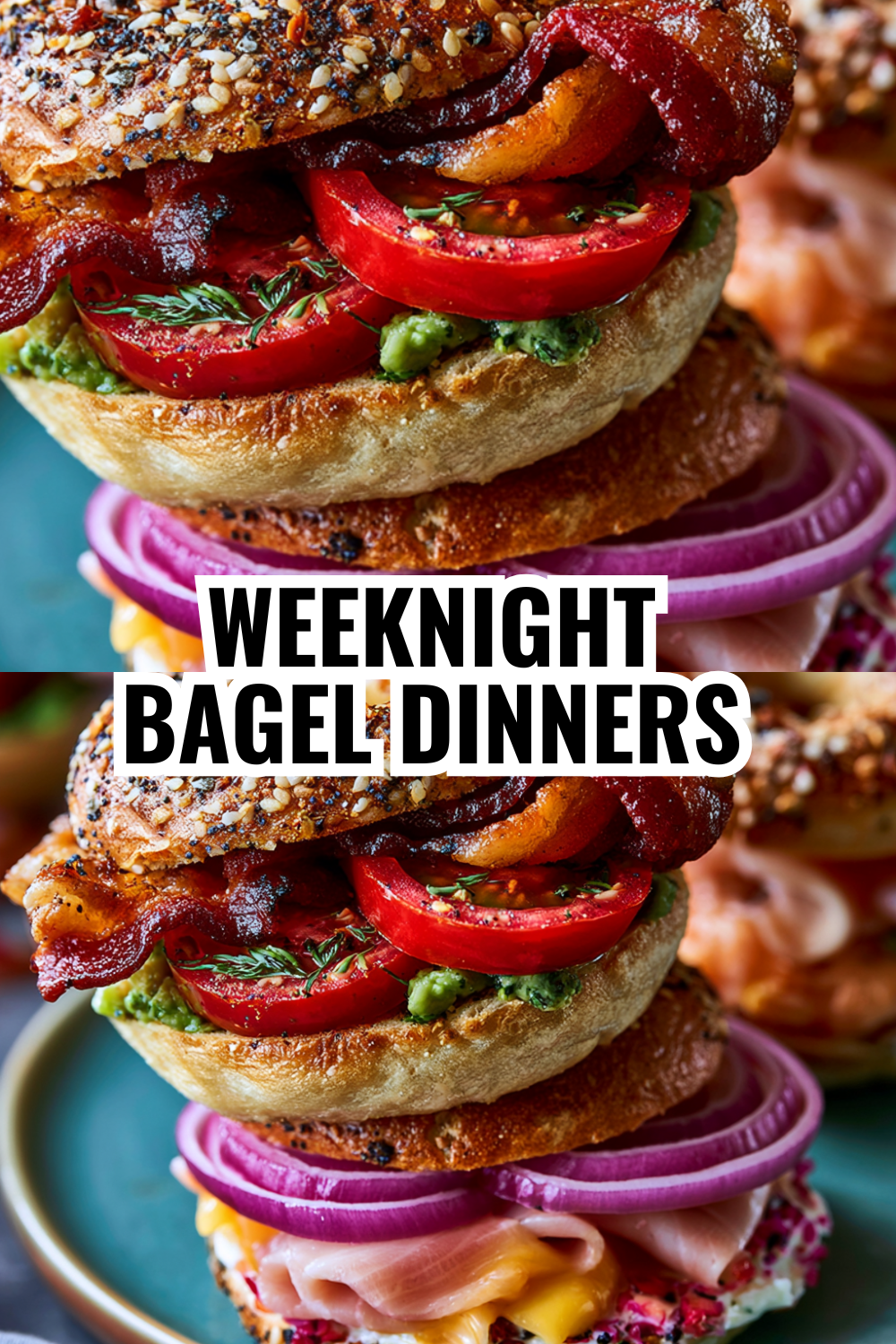 Weeknight Dinner Mini Bagels — Faster Than Takeout, Tastier Too