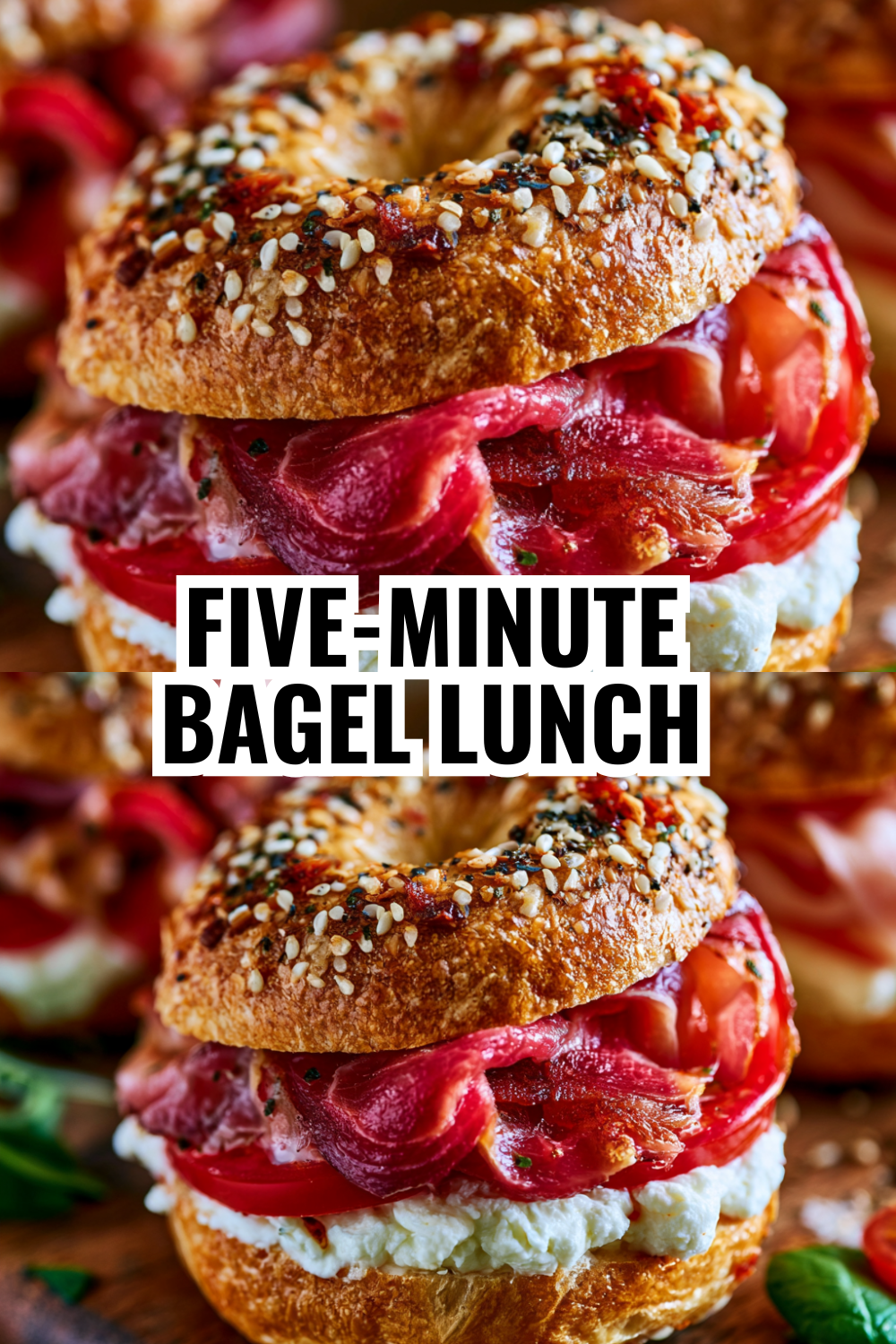 Five-Minute Mini Bagel Lunch Ideas (Even Kids Can Make These!)