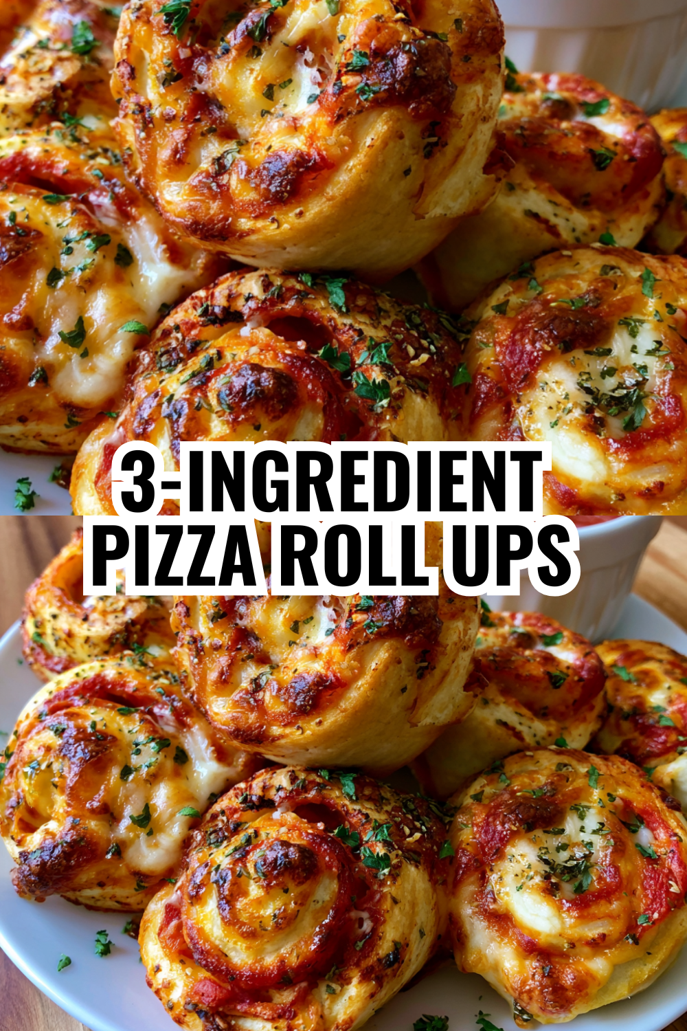3-Ingredient Pizza Roll Ups Ready in 15 Minutes — Kids Gobble These Up!