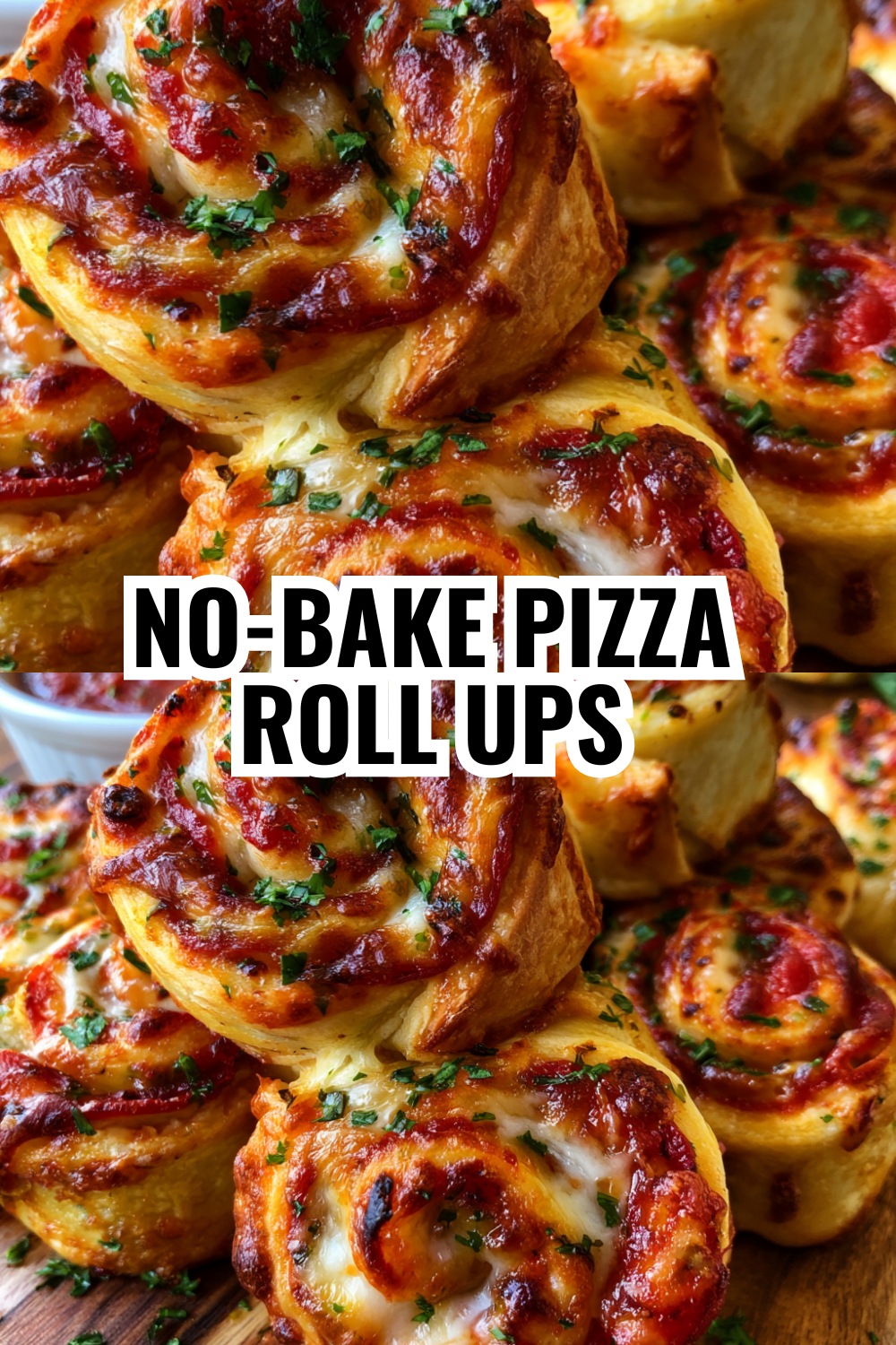 No-Bake Pizza Roll Ups for When You Don't Want to Turn On the Oven