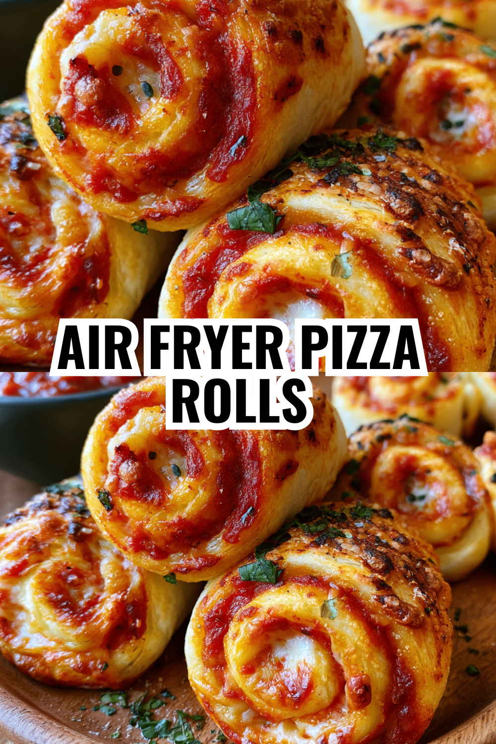 Air Fryer Pizza Rolls — Crispy Outside, Gooey Inside, Ready in 10 Minutes
