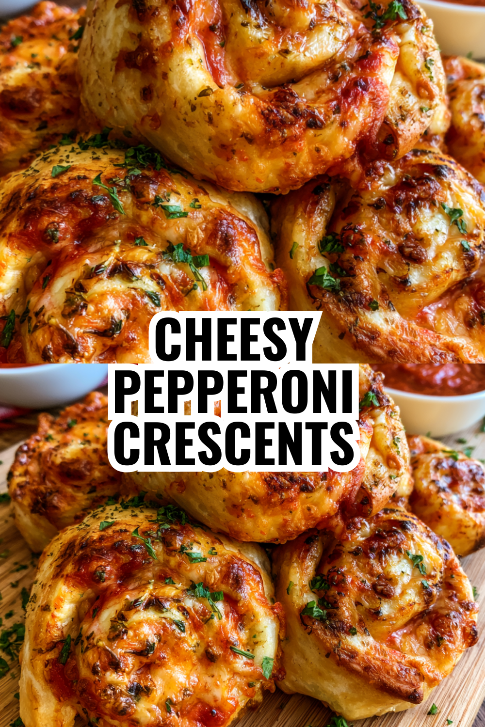 Cheesy Pepperoni Crescents Using 2-Ingredient Dough — Seriously This Easy