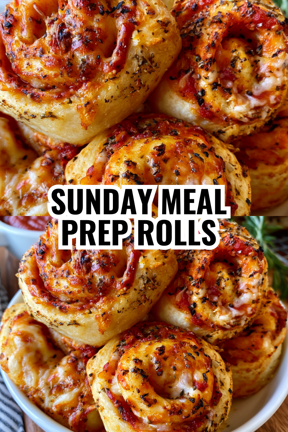 Sunday Meal Prep Pizza Rolls You Can Portion and Freeze for the Week