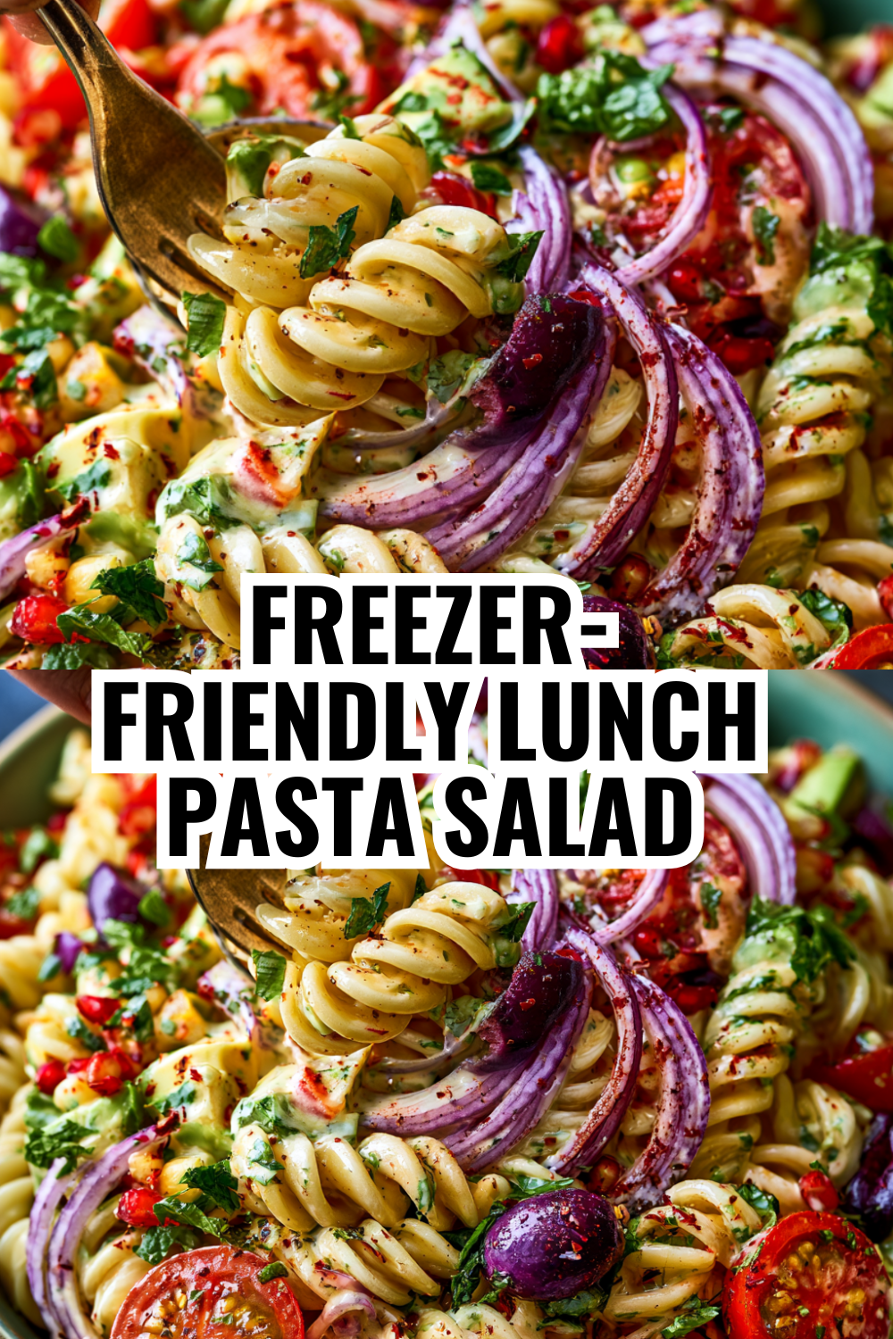 Freezer-Friendly Lunch Pasta Salad Cups for Busy School Weeks