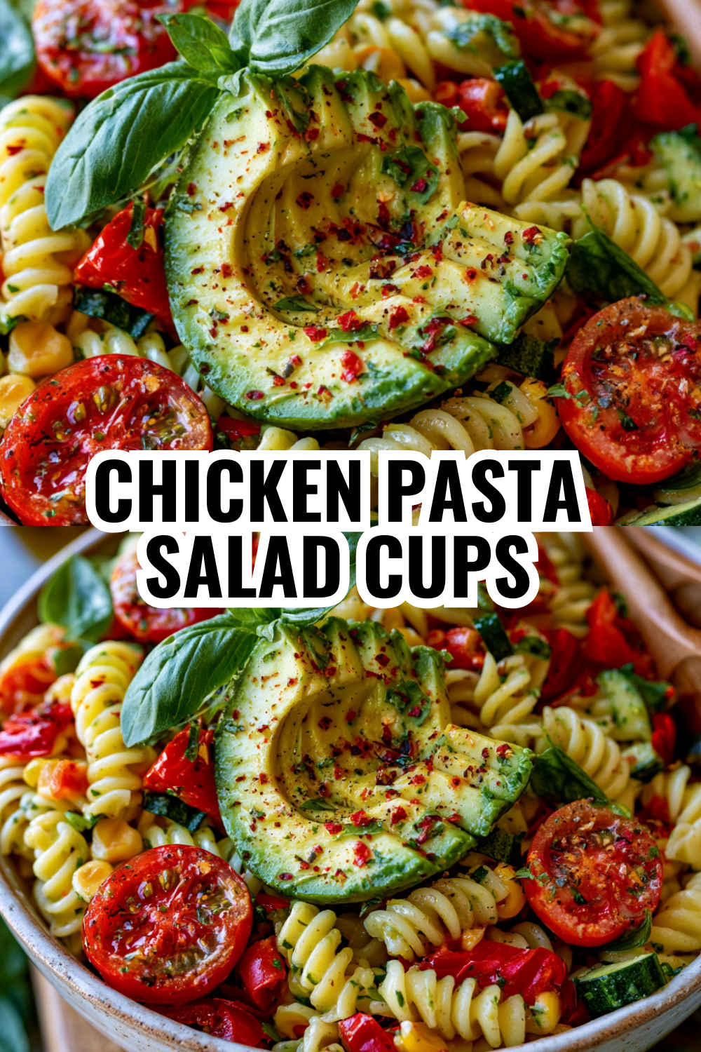 Easy Chicken Pasta Salad Cups for Quick Weeknight Dinners