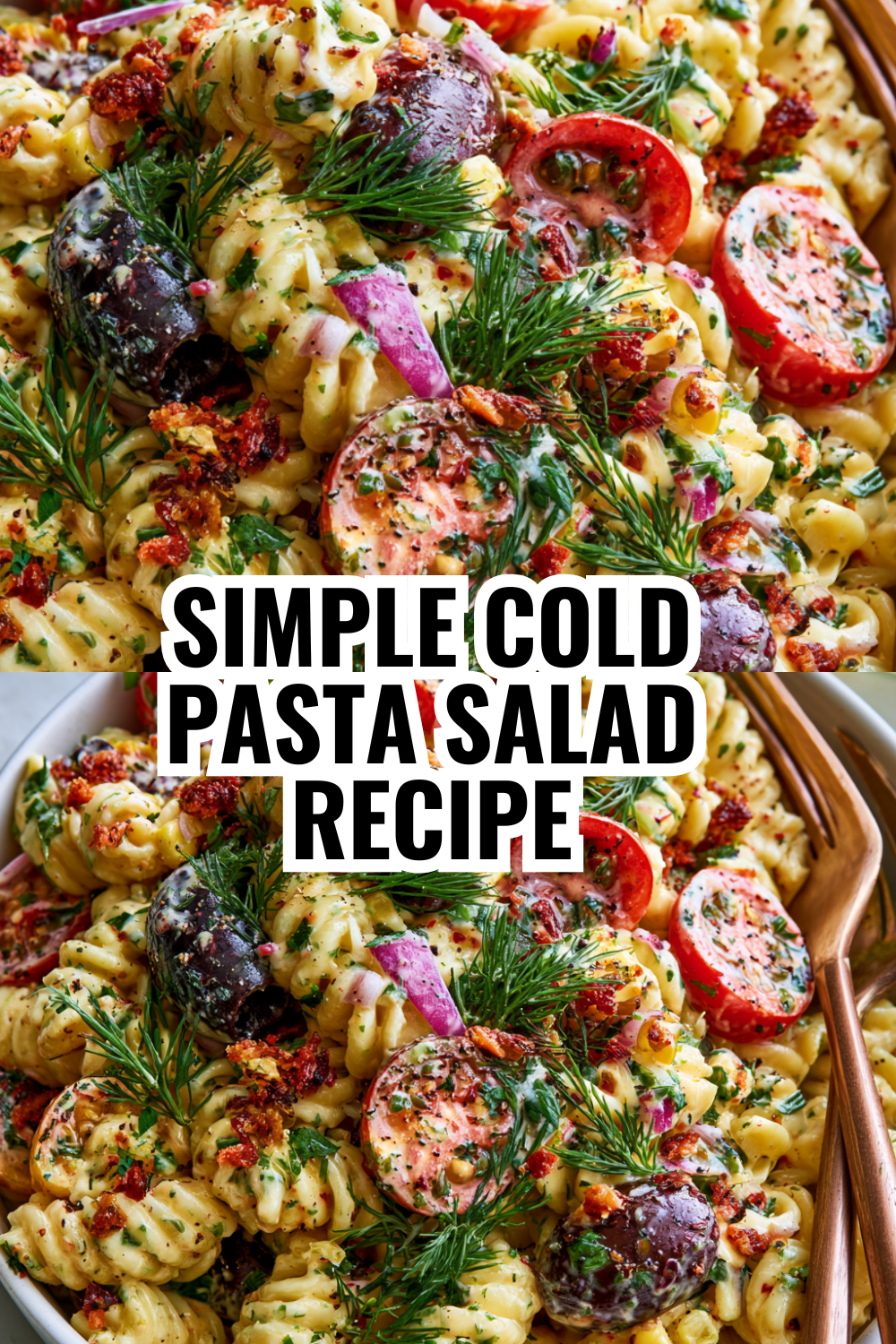 Simple Cold Pasta Salad Recipe Ready in 20 Minutes