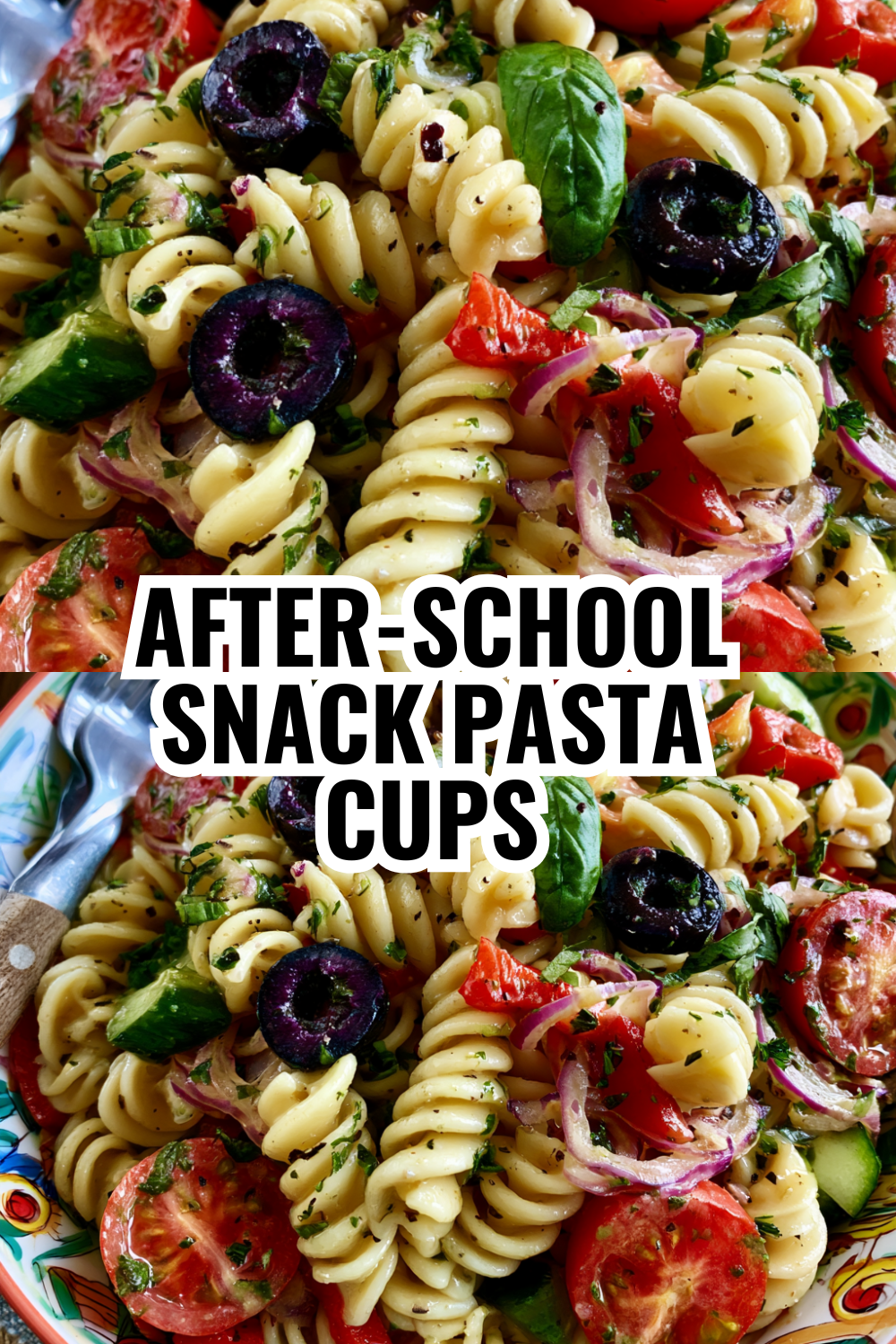 After-School Snack Pasta Salad Cups Kids Grab Instead of Junk