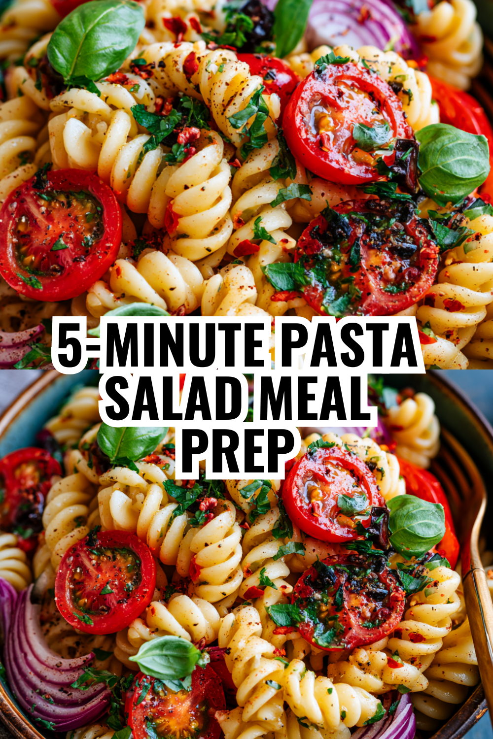 5-Minute Pasta Salad Meal Prep for Busy Back-to-School Mornings