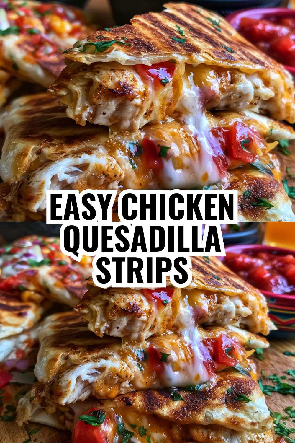 Easy Chicken Quesadilla Strips — Perfect for Busy School Mornings