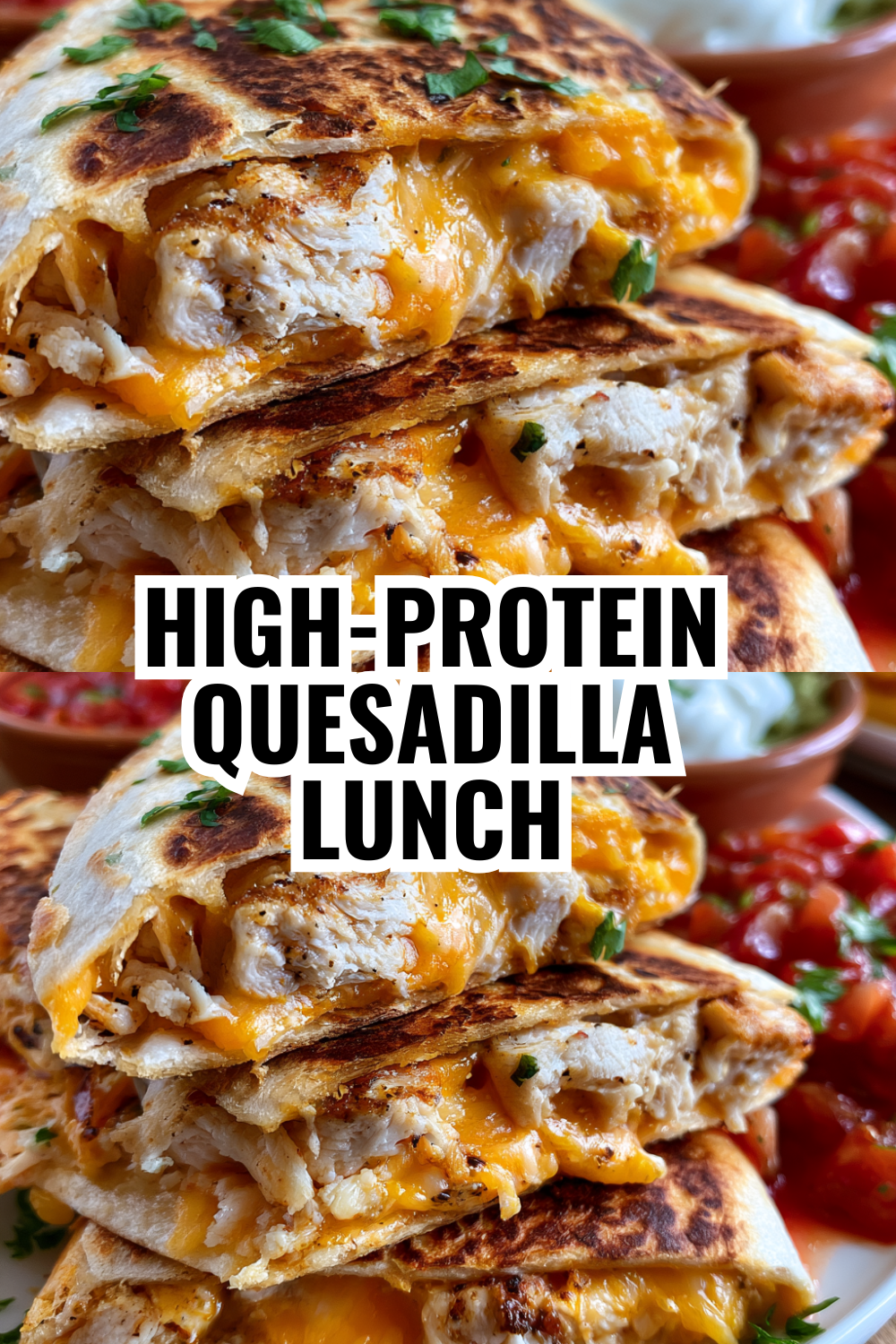 High-Protein Quesadilla Lunch for Athletes and Active Kids