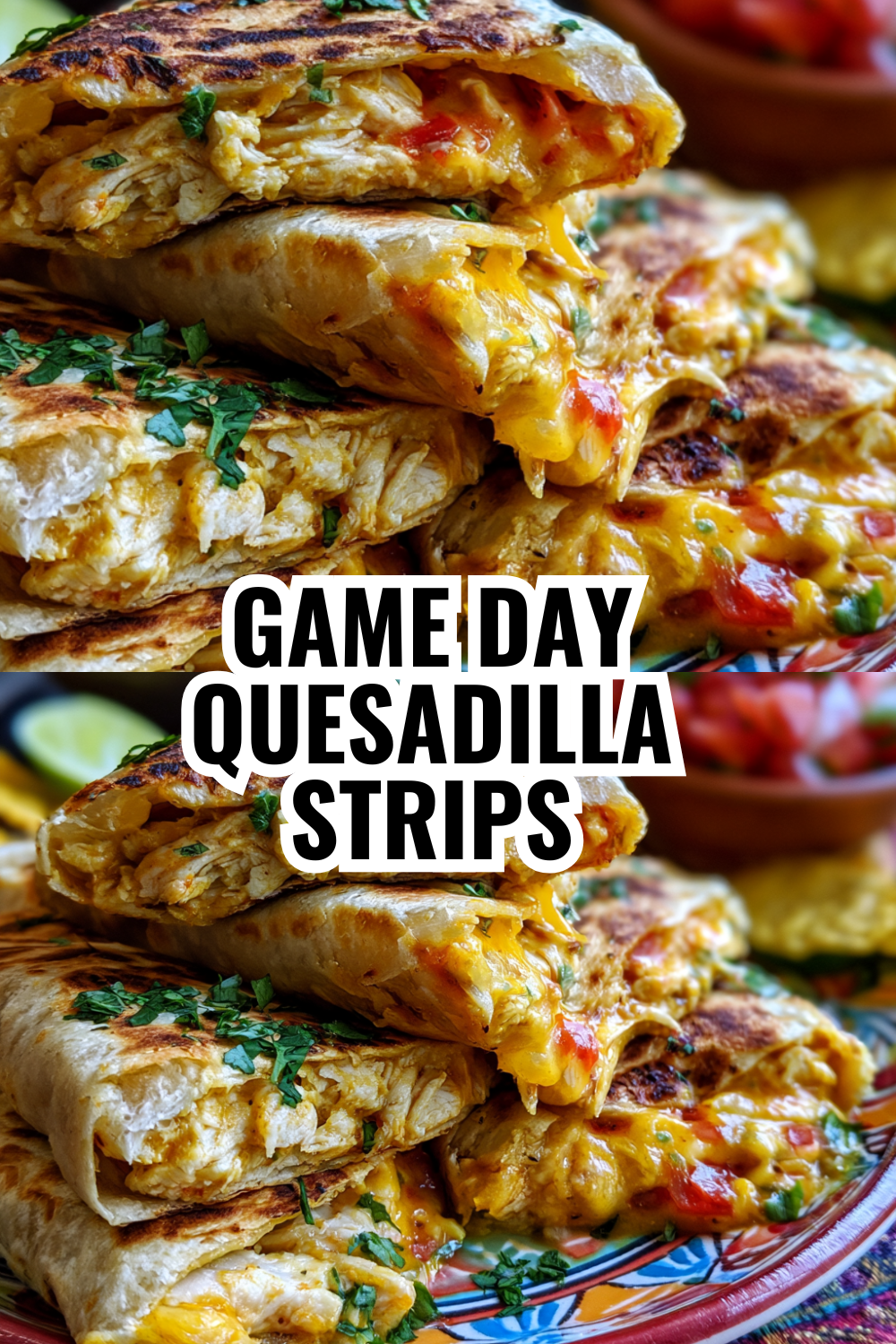 Game Day Quesadilla Strips Your Family Will Devour
