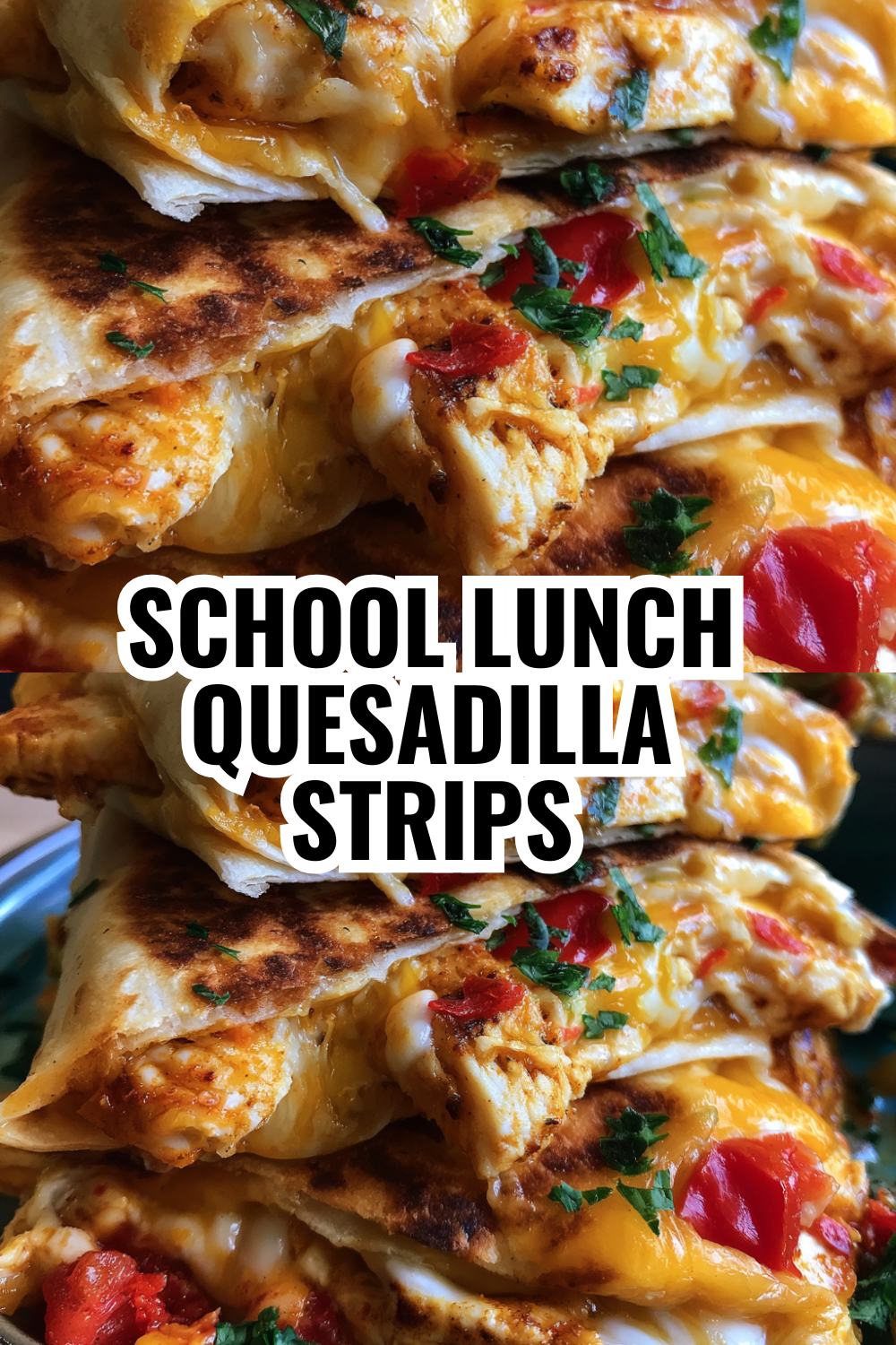 School Lunch Quesadilla Strips Kids Will Trade For (Not Give Away!)