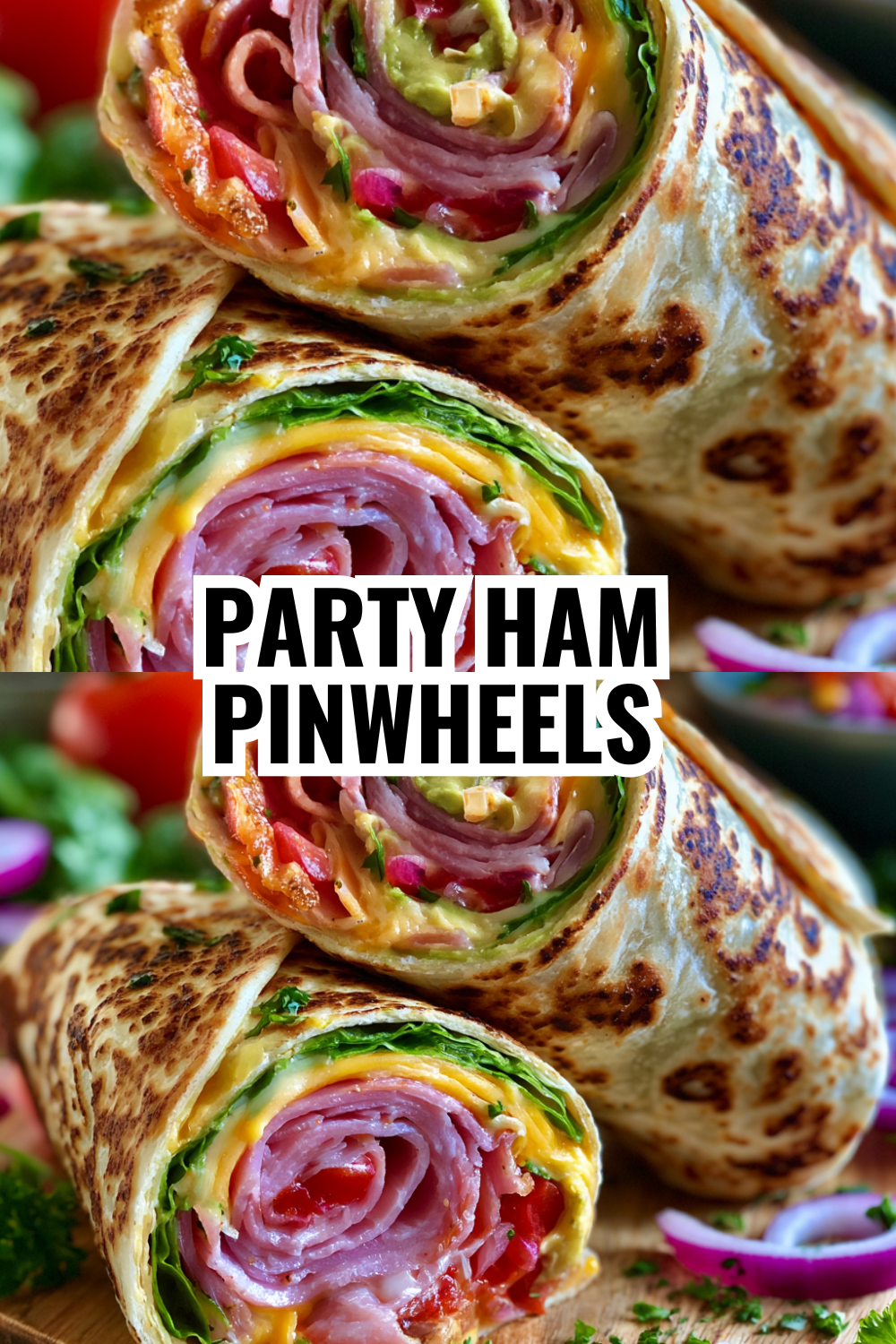 Party Ham Pinwheels Recipe — Disappear Fast at Gatherings