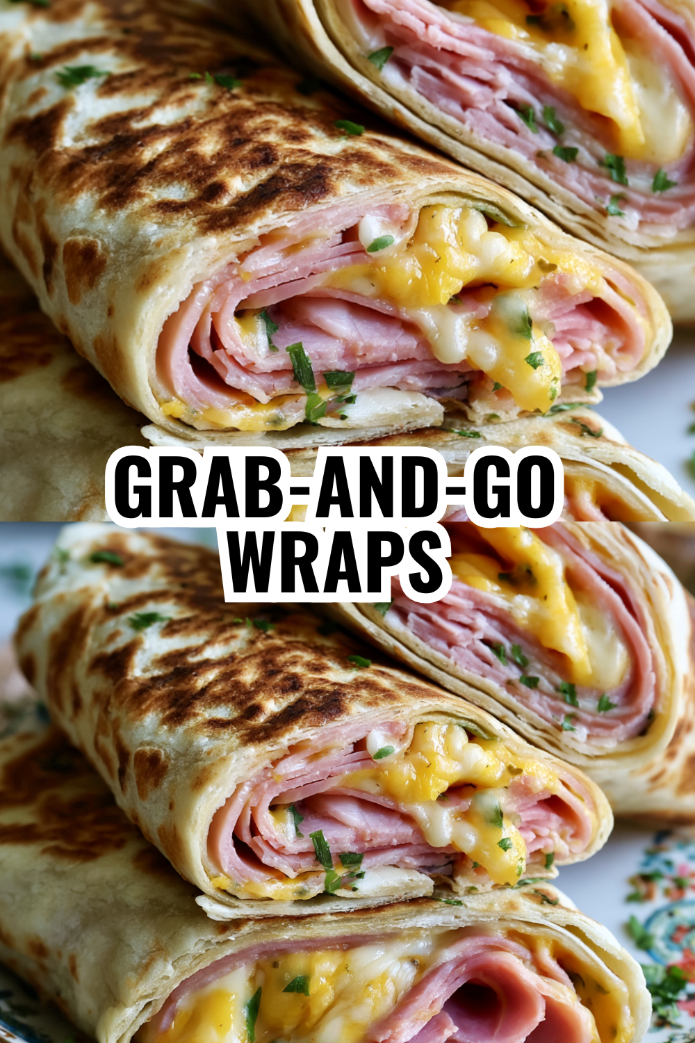 Grab-and-Go Ham Wraps — Perfect for Hectic Mornings