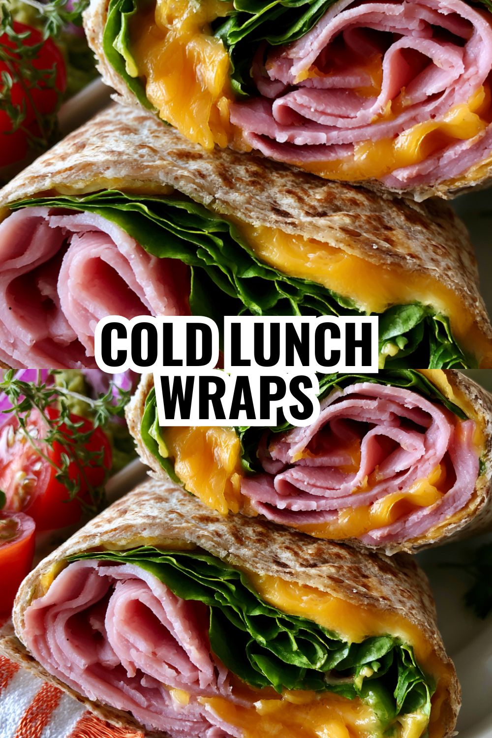 Cold Lunch Wraps — No Thermos Needed
