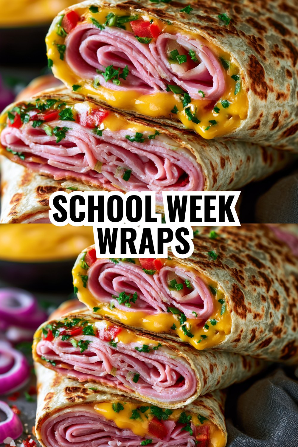 School Week Wraps — Make Ahead and Grab Daily