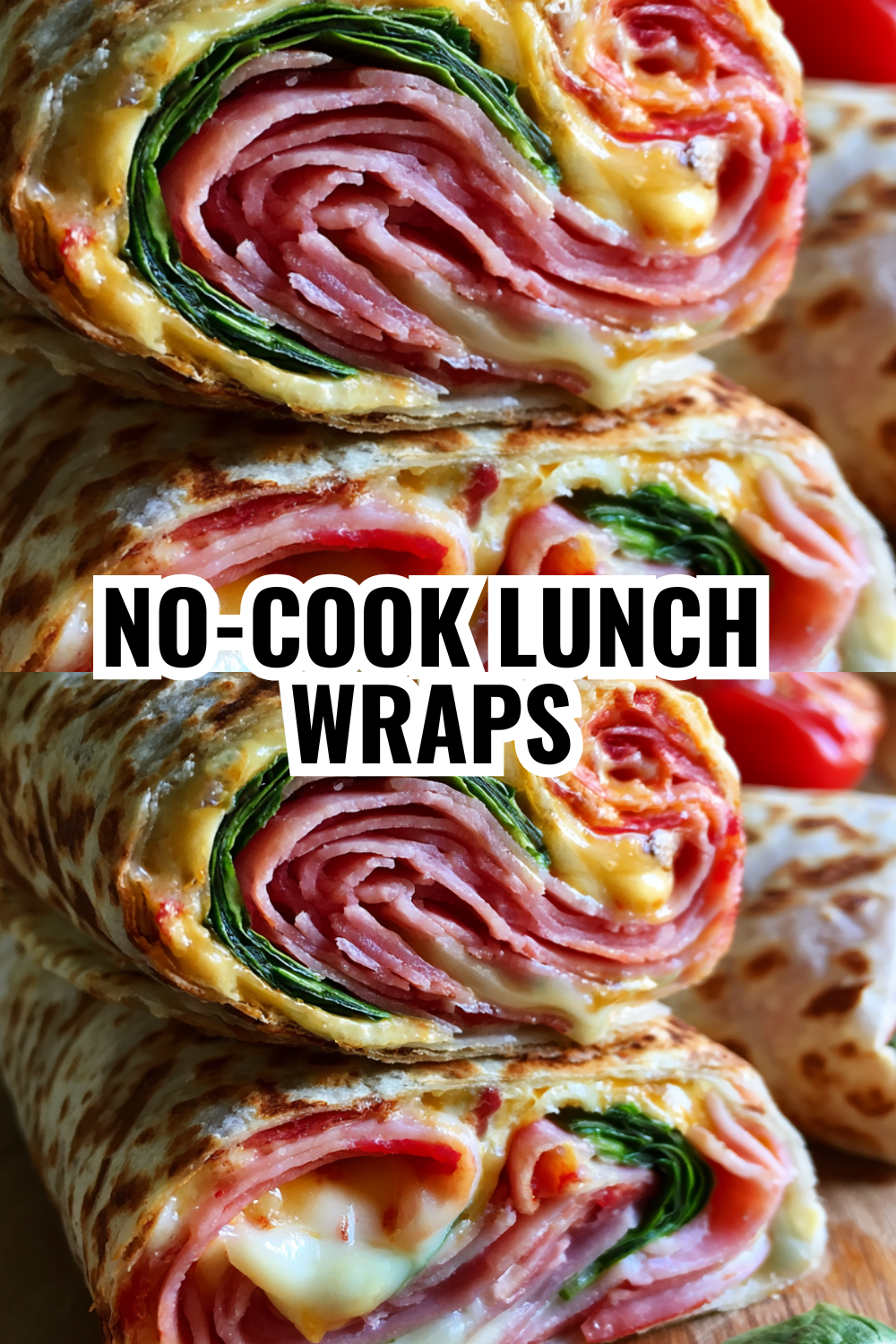 No-Cook Lunch Wraps — Perfect for Busy Weekday Mornings
