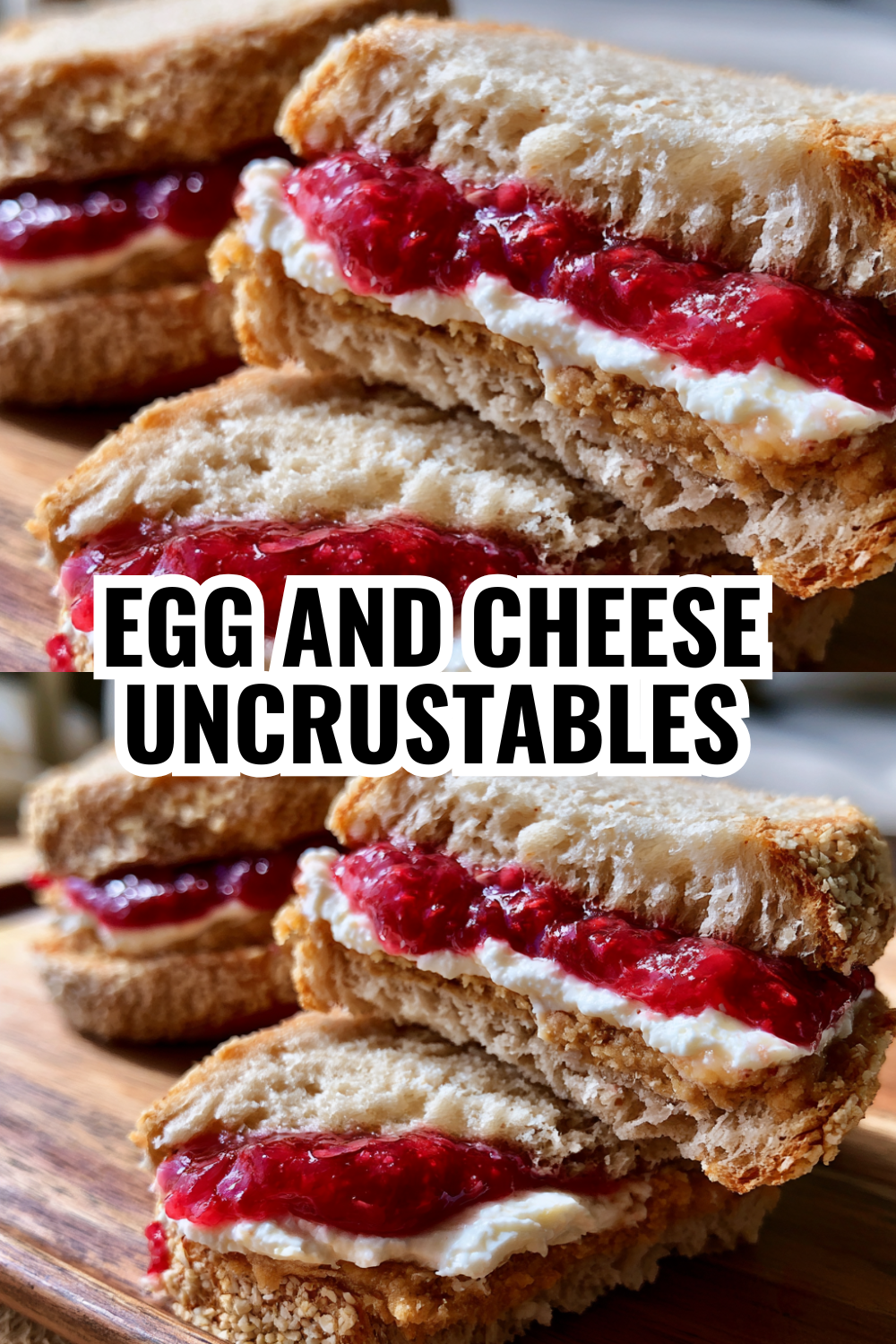 Egg and Cheese Breakfast Uncrustables — Make-Ahead Morning Win