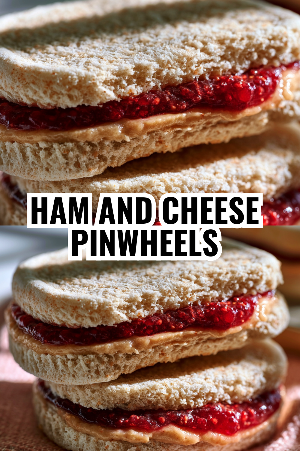 Ham and Cheese Pinwheels — Savory Uncrustables Ready to Freeze