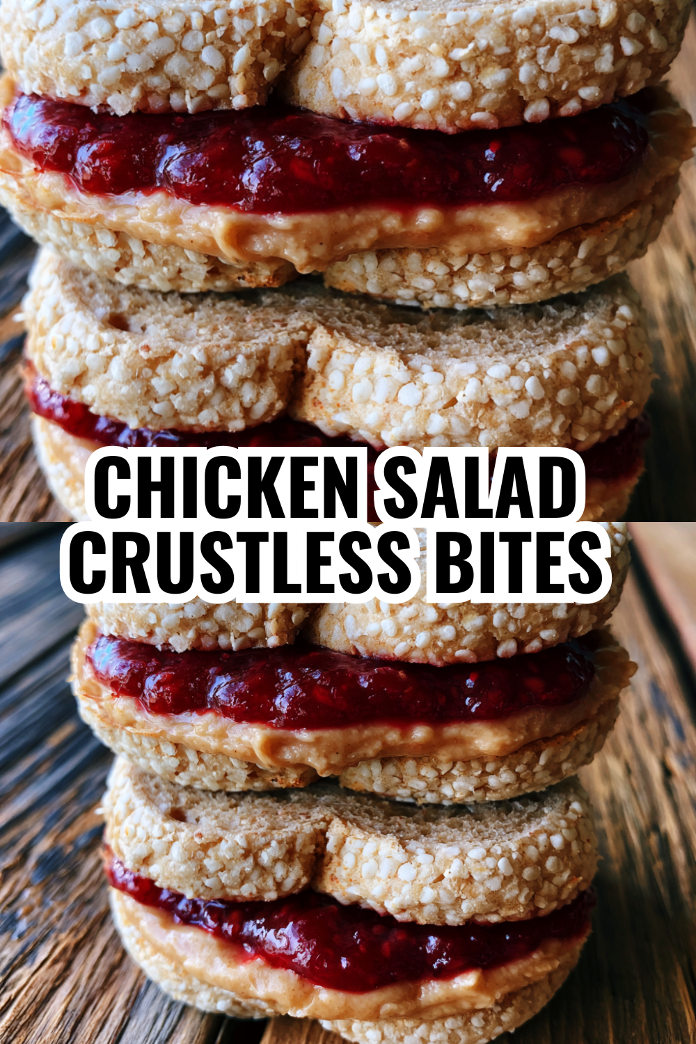 Chicken Salad Crustless Bites — Copycat Lunchables Homemade