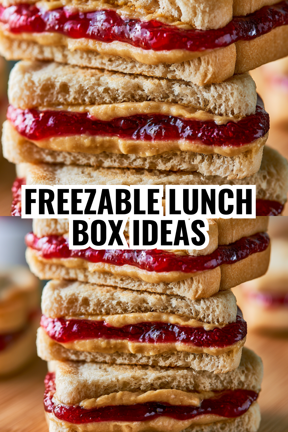 Freezable Lunch Box Ideas — 10 Uncrustables Flavor Combinations