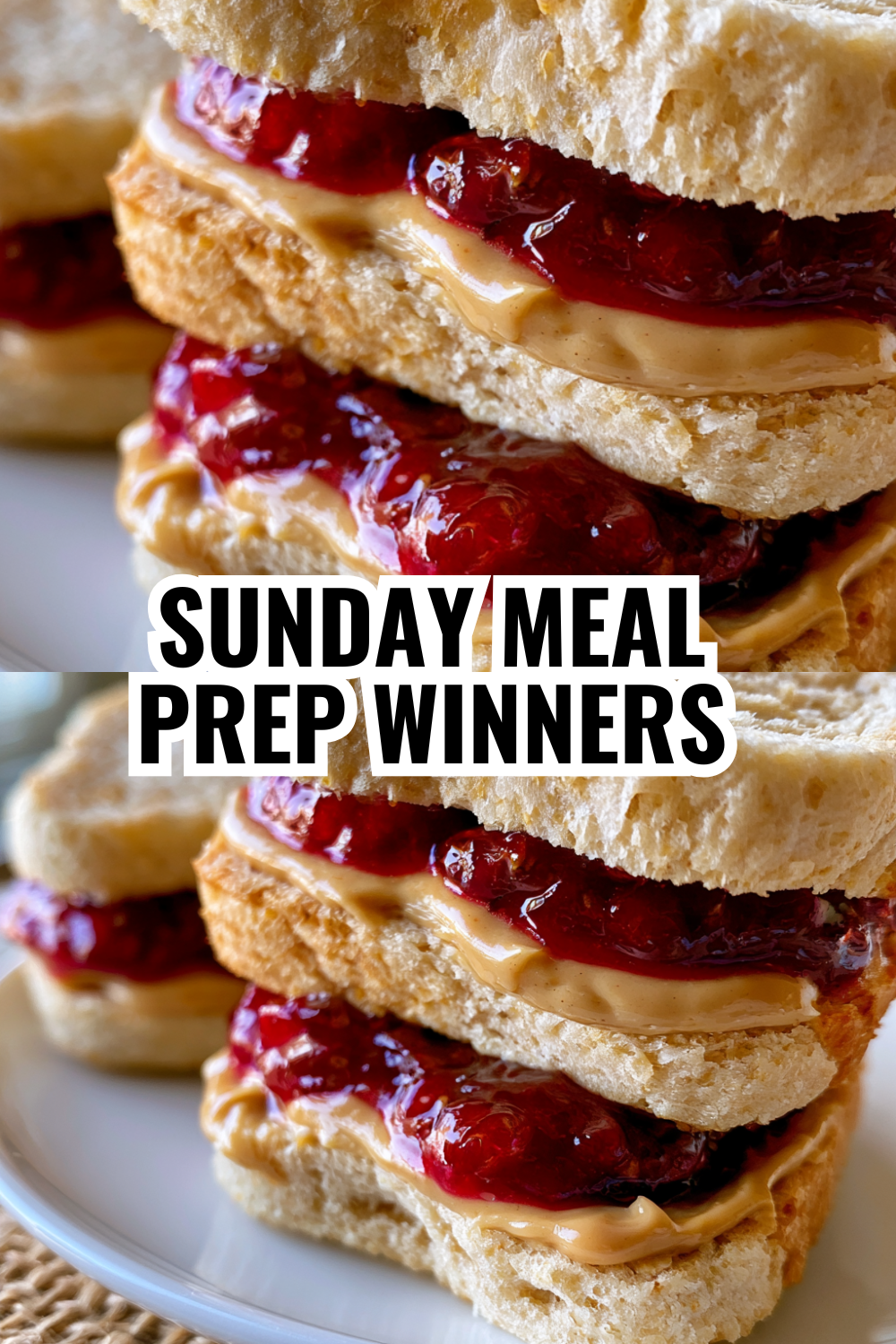 Sunday Meal Prep Winners — 40 Homemade Uncrustables for the Week