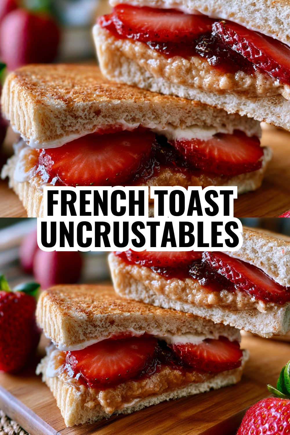 French Toast Uncrustables — Sweet Breakfast Sandwich Frozen Ready