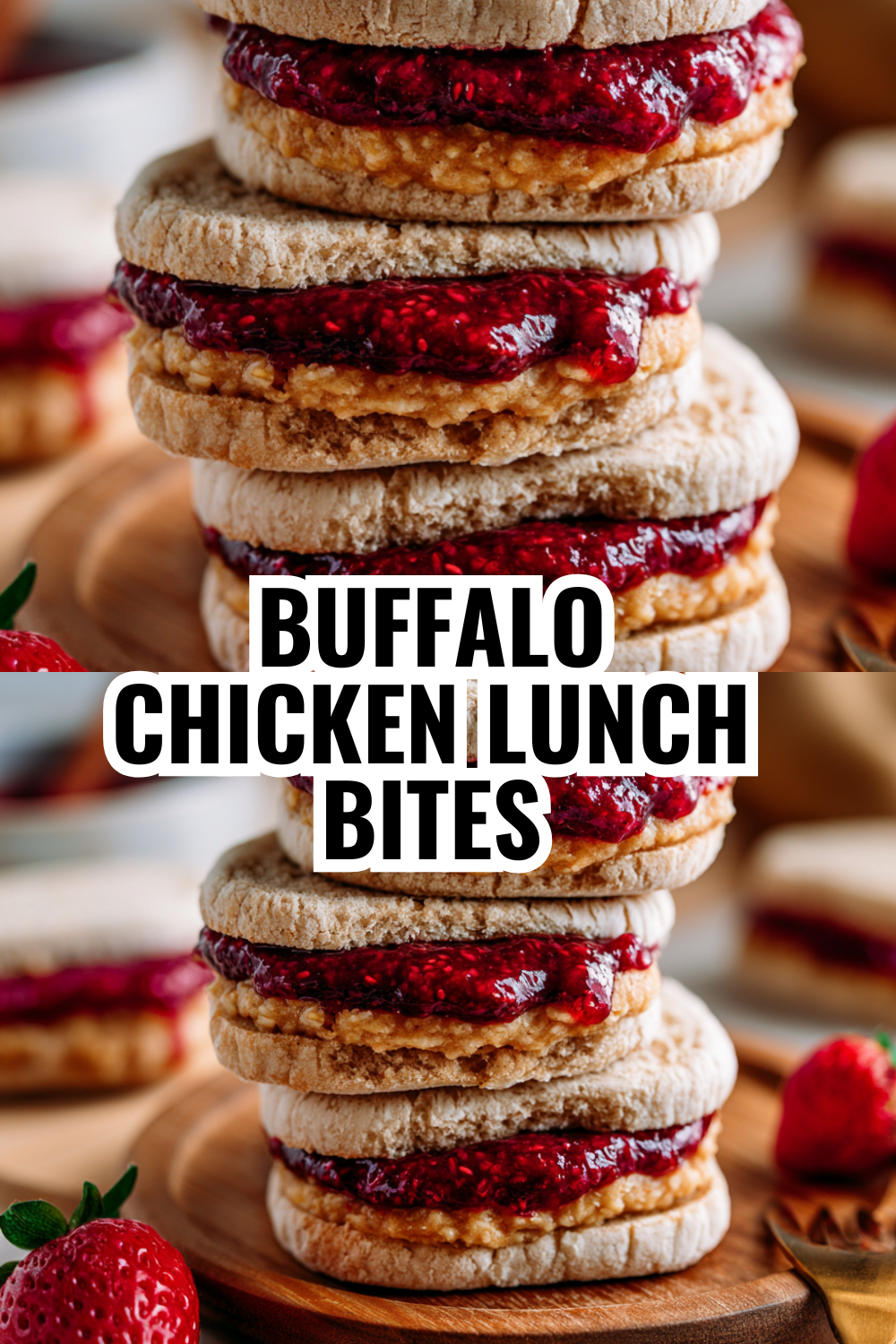 Buffalo Chicken Lunch Bites — Spicy Homemade Uncrustables