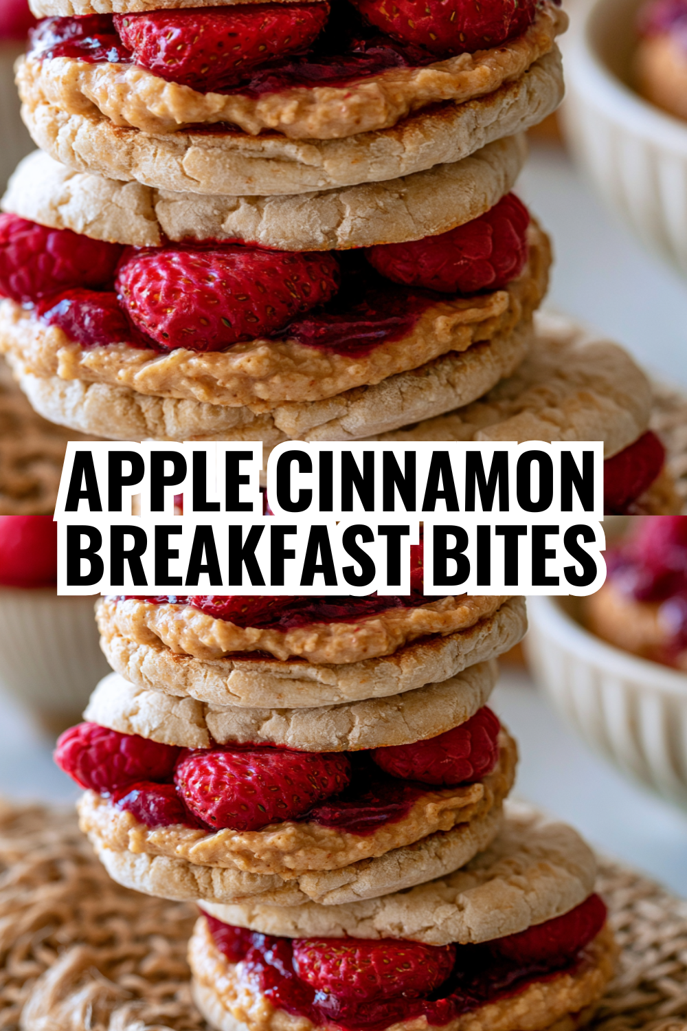 Apple Cinnamon Breakfast Bites — Healthy Uncrustables for Morning