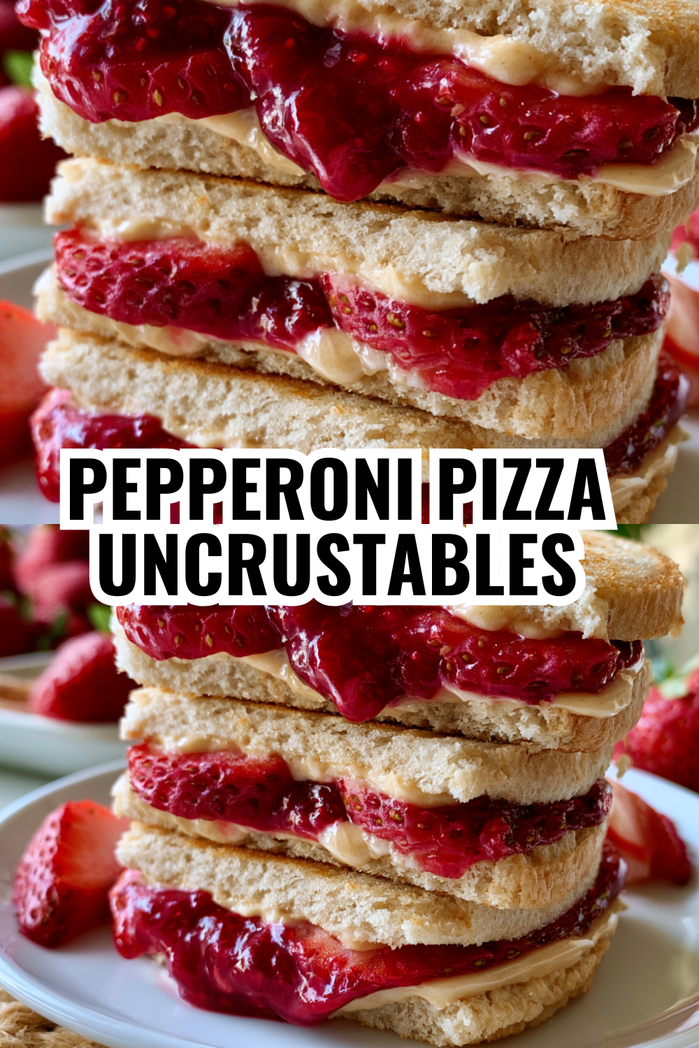 Pepperoni Pizza Uncrustables — Savory Lunch Kids Request Weekly