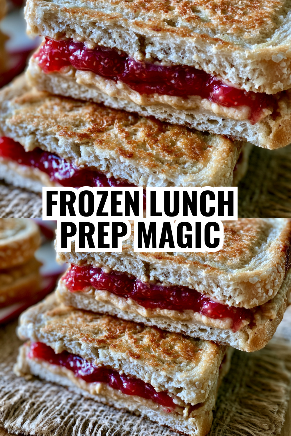Frozen Lunch Prep Magic — 20 Uncrustables Ready to Go