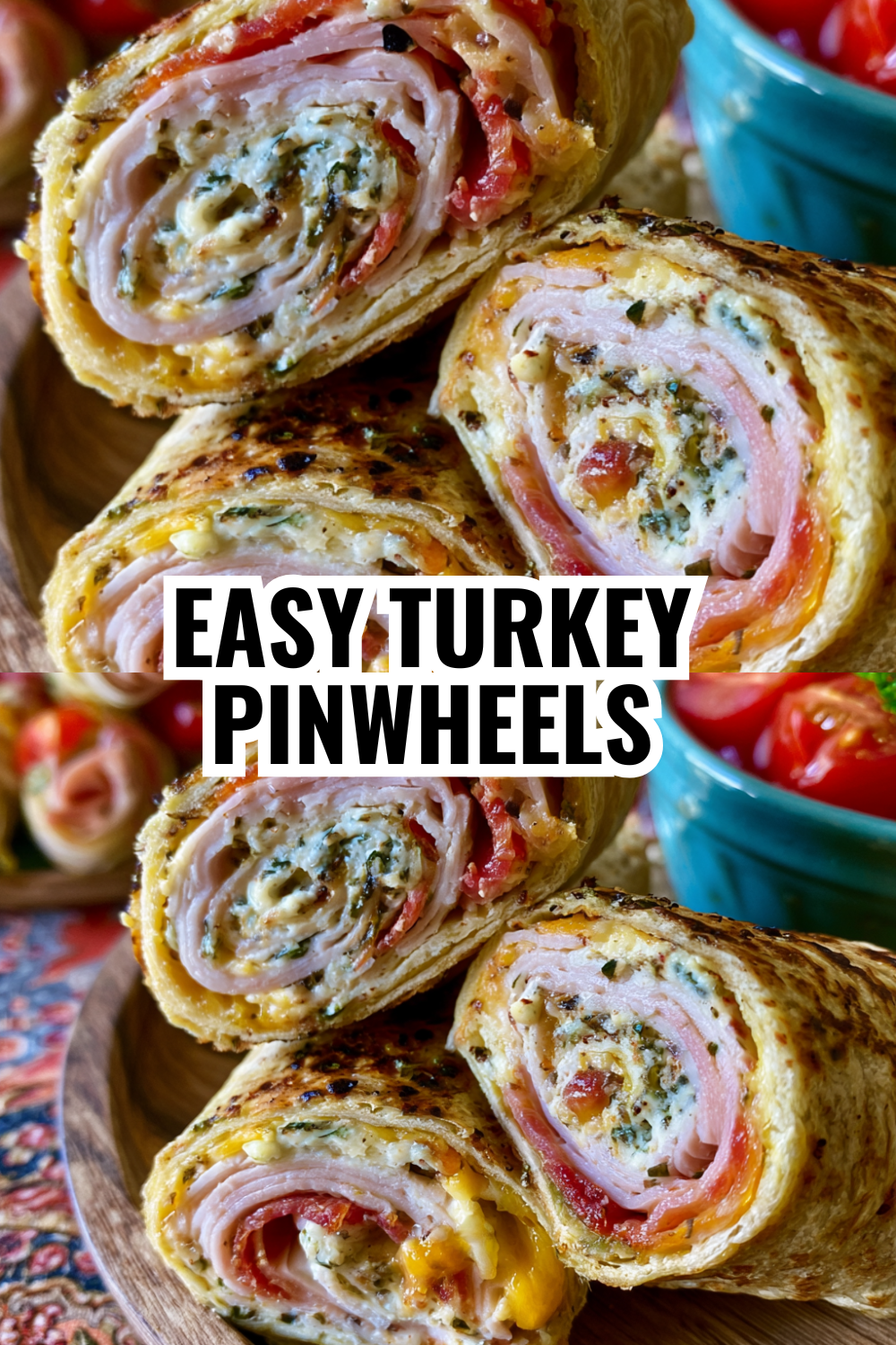 Easy Turkey & Cheese Pinwheels Ready in 15 Minutes for Busy Families