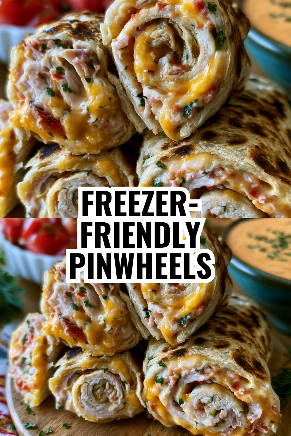 Freezer-Friendly Pinwheels Perfect for Busy Back-to-School Season