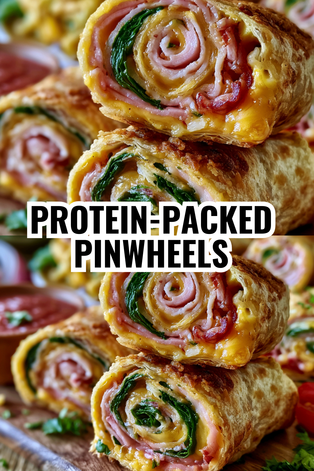 Protein-Packed Pinwheels Perfect for Post-Workout Snacks or Meal Prep