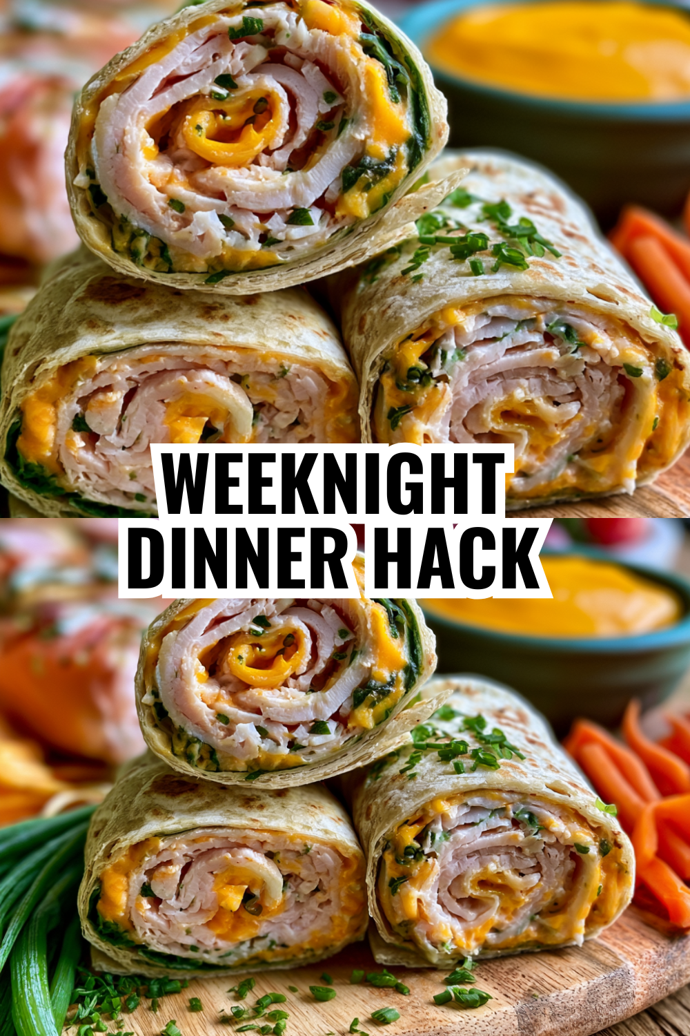 Weeknight Dinner Hack Using Deli Turkey and Tortillas (5 Minutes!)