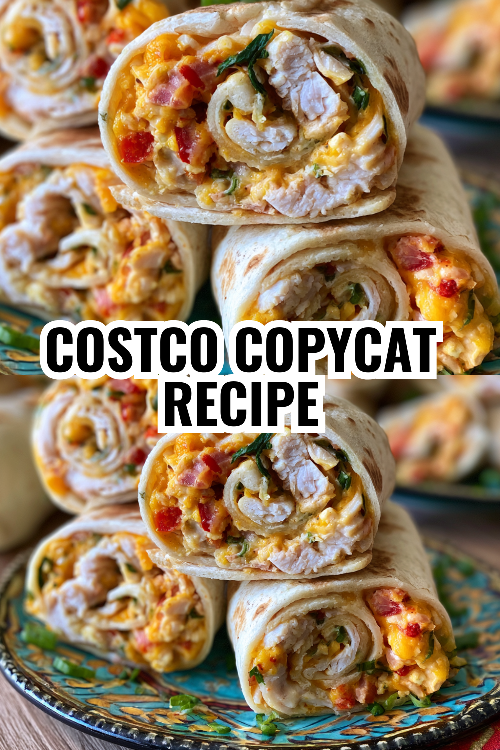 Costco Copycat Pinwheels with Sun-Dried Tomato Cream Cheese