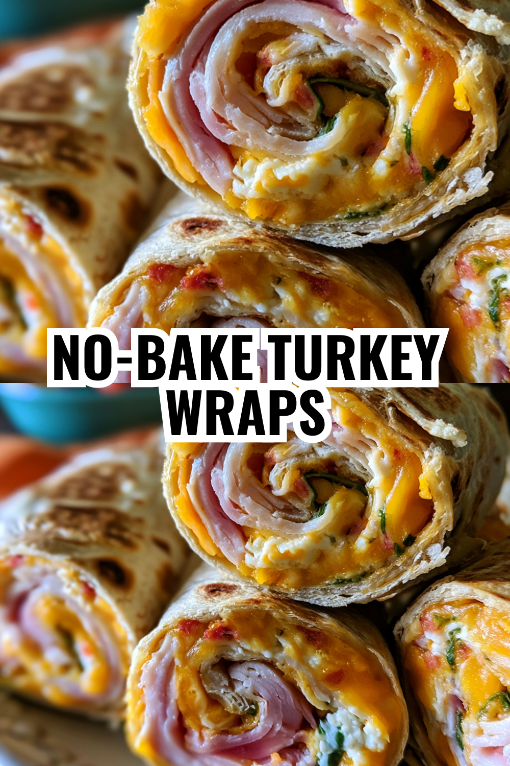 No-Cook Turkey Pinwheels for Lazy Summer Picnics and Potlucks