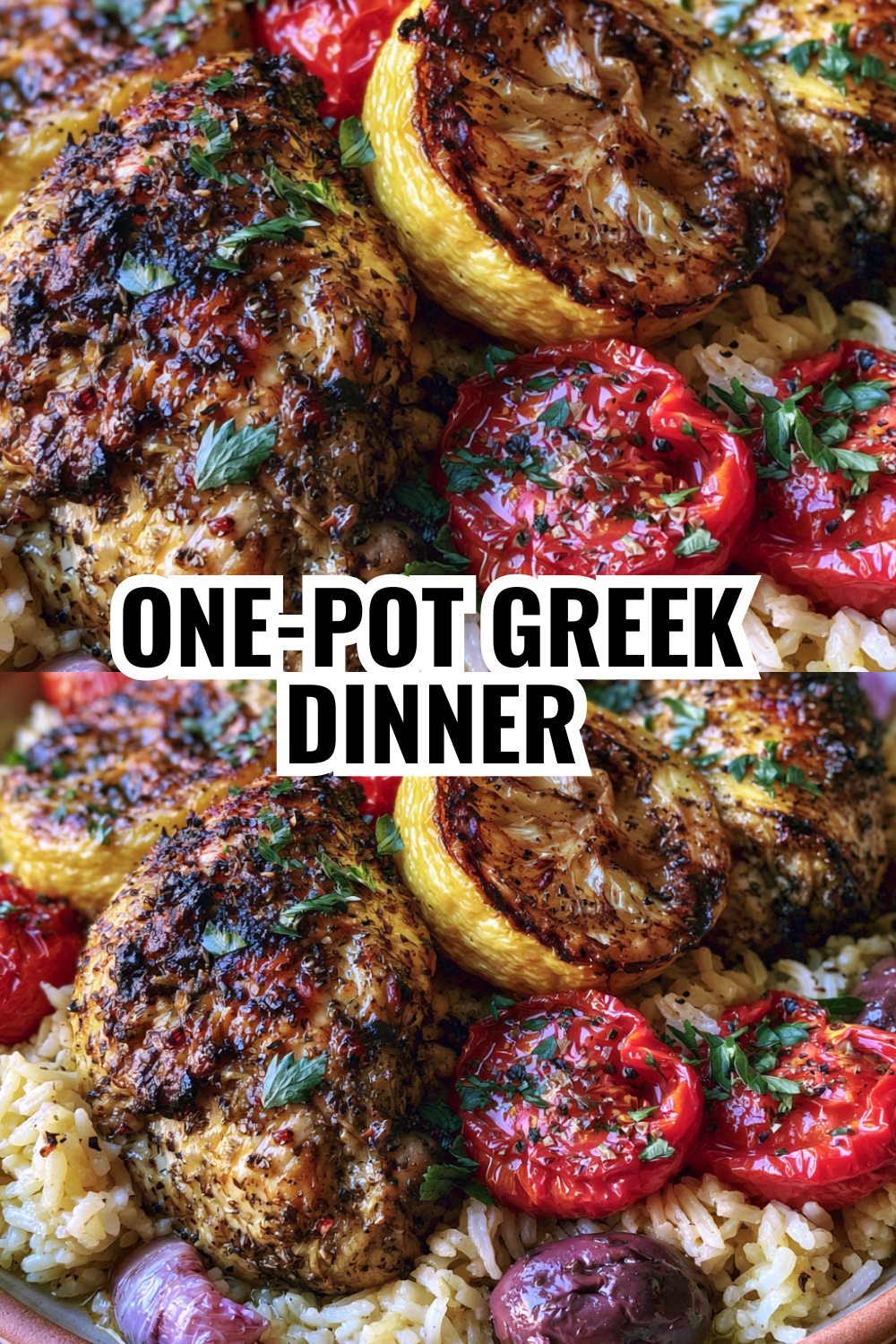 Greek Chicken & Lemon Rice (30 Minutes) — Your New Weeknight Dinner Obsession