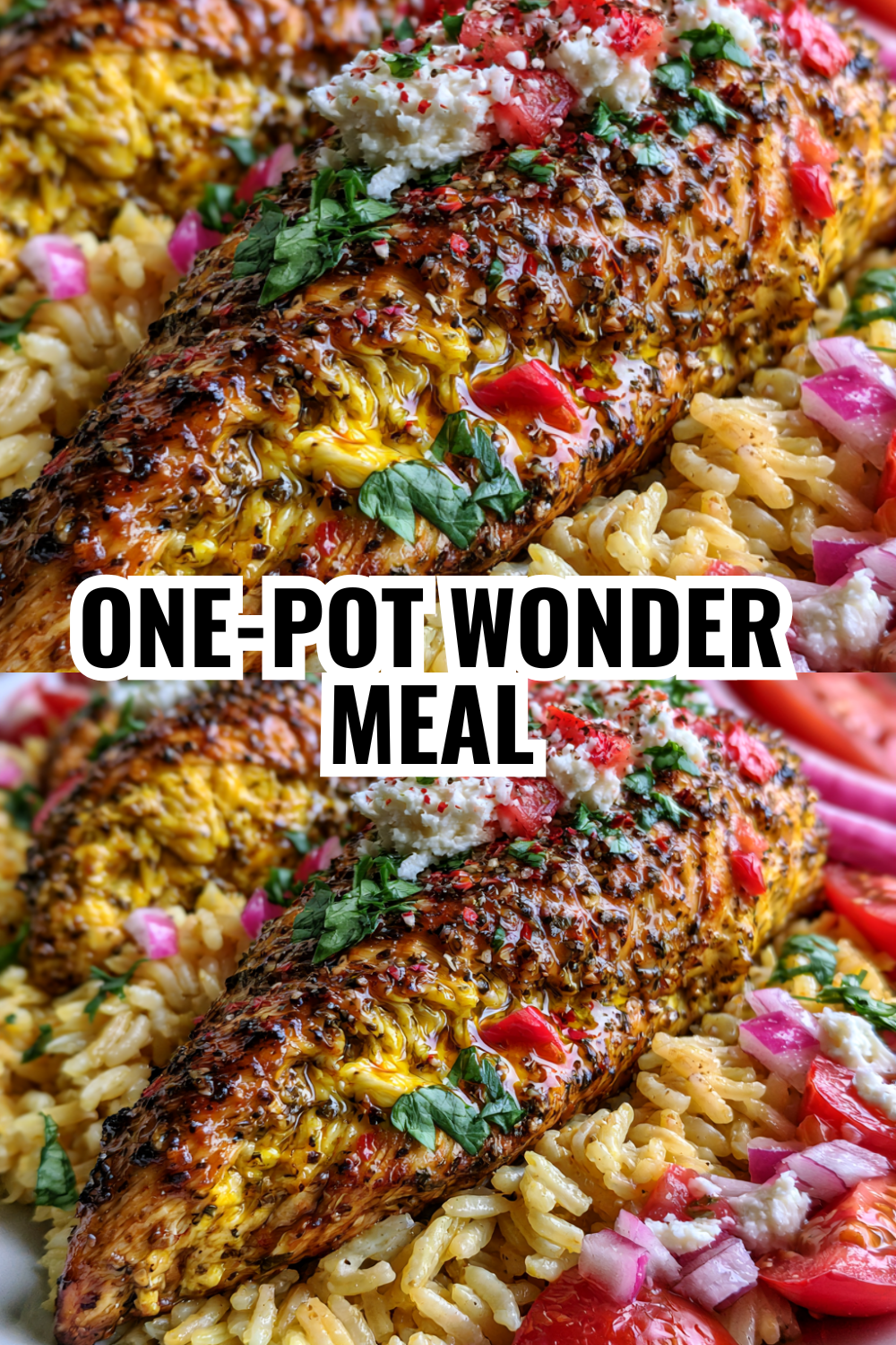 One-Pot Lemon Chicken & Rice with Sun-Dried Tomatoes — Meal Prep Perfection